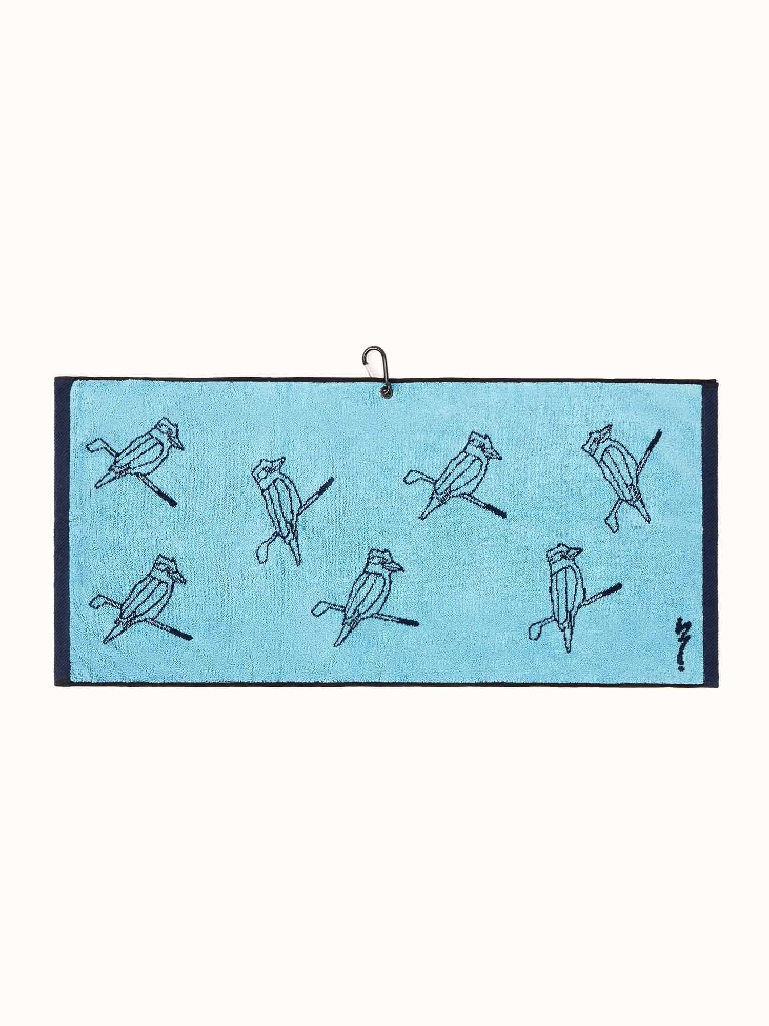 Kooka Icon Towel Navy / Sky - Image 2