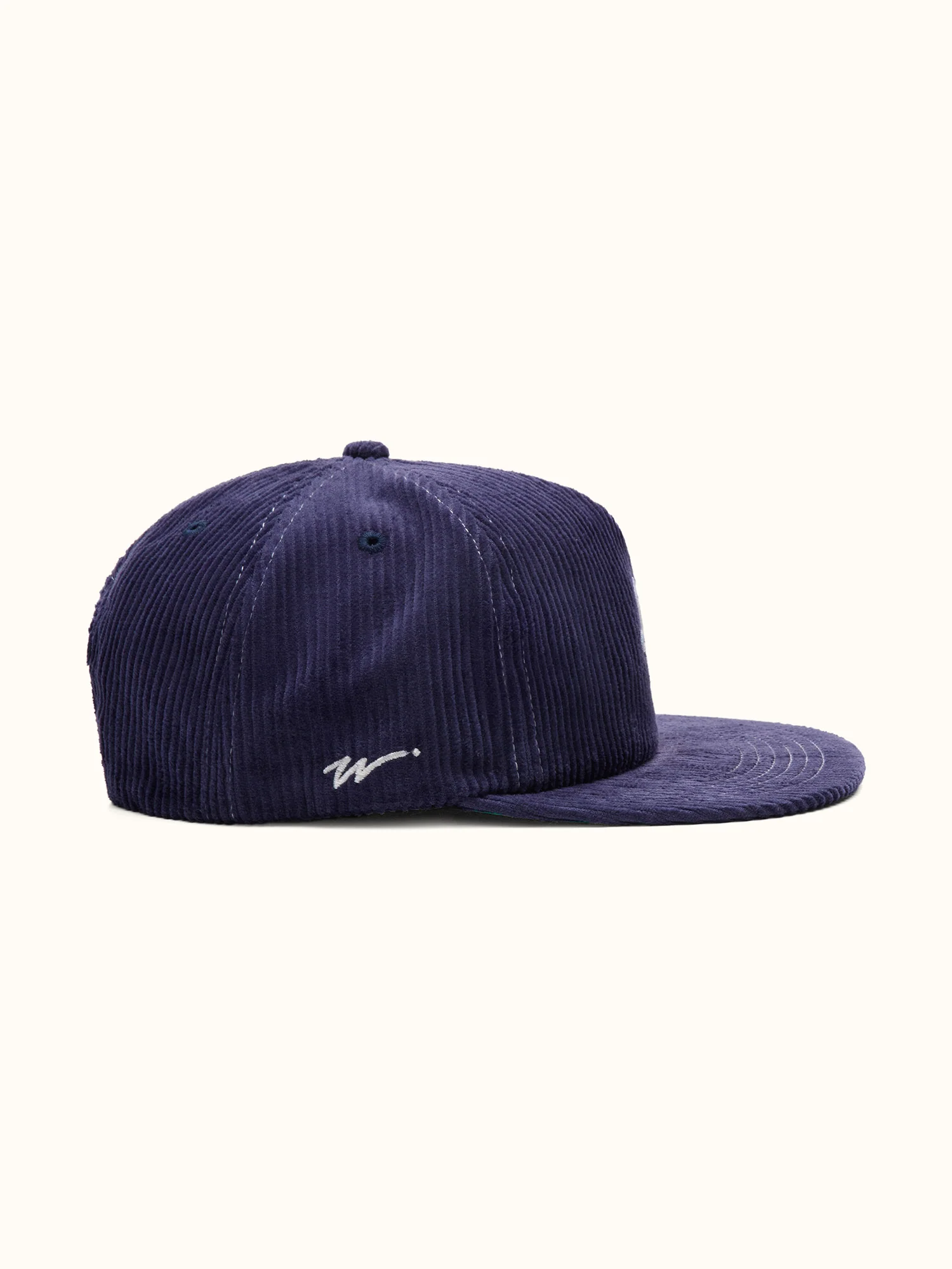 Kooka Mid Box Cap Navy Corduroy - Image 3