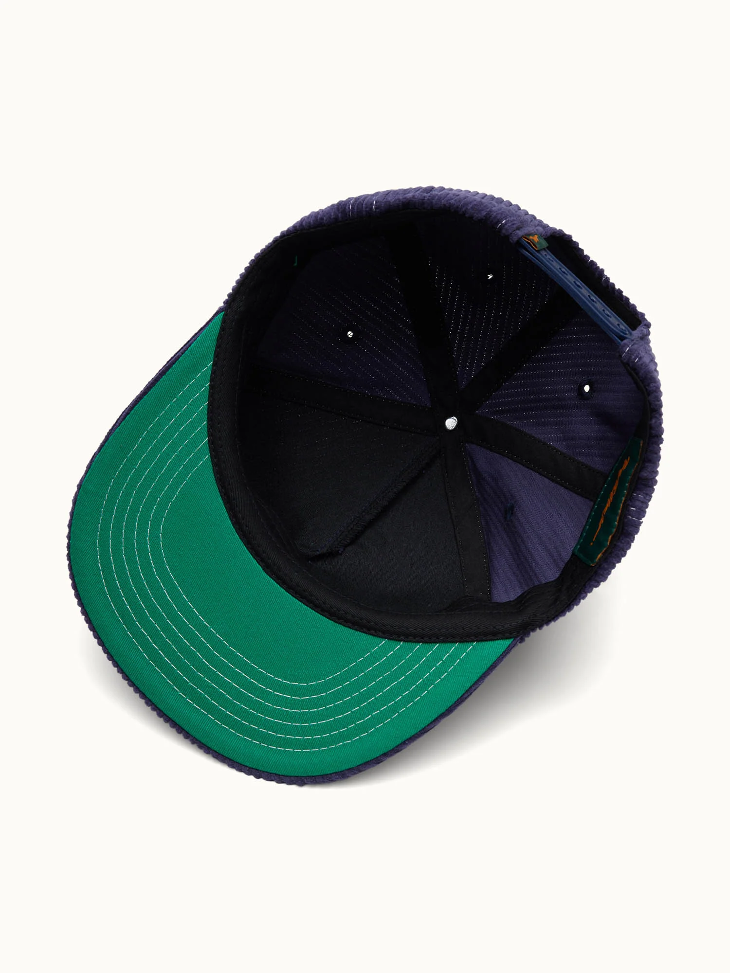 Kooka Mid Box Cap Navy Corduroy - Image 5
