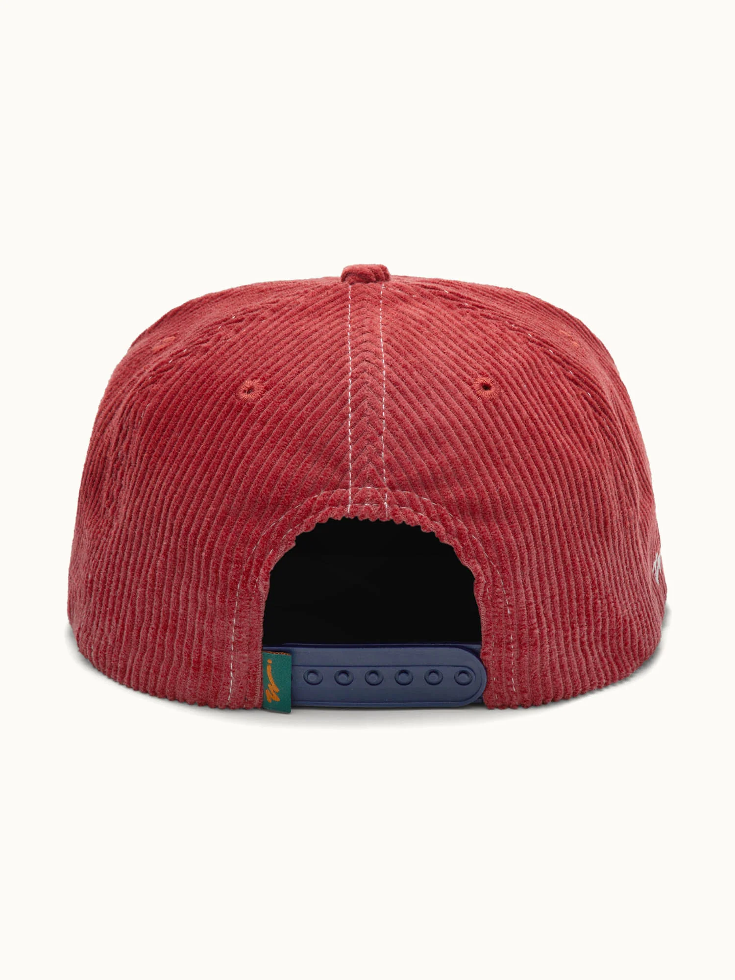 Kooka Mid Box Cap Red Corduroy - Image 4