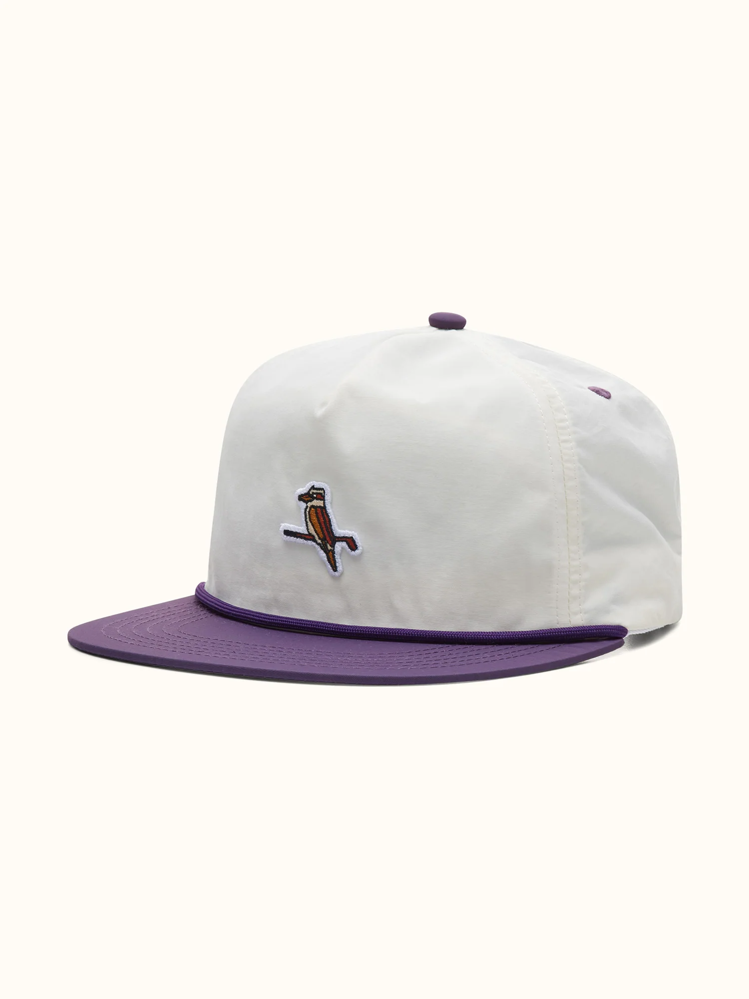 Kooka Nylon Cap Cream / Plum