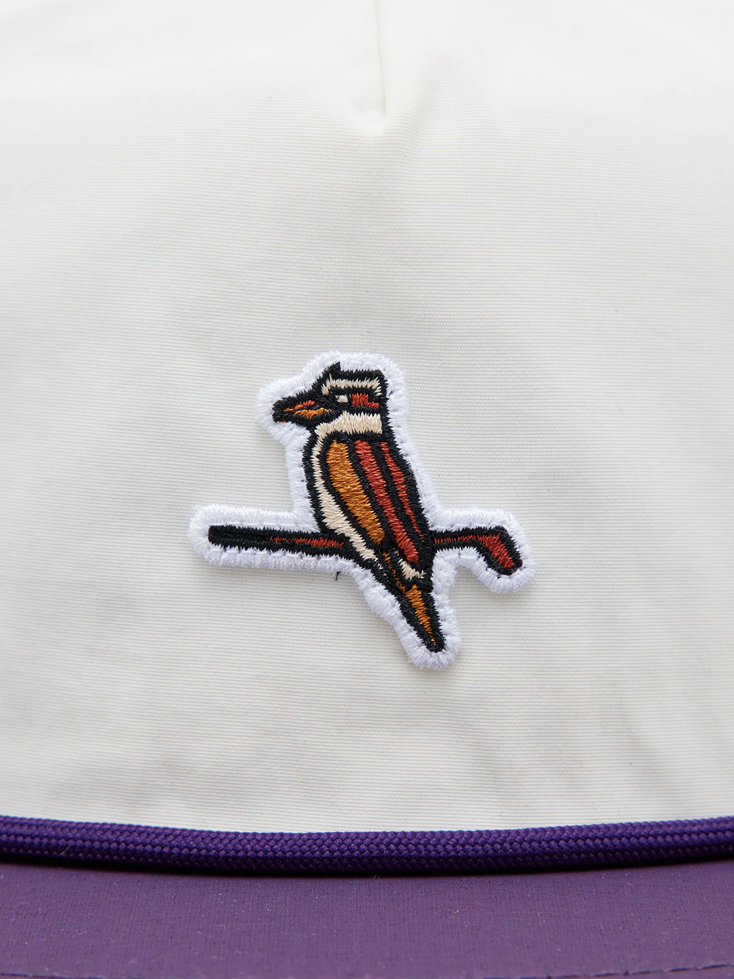 Kooka Nylon Cap Cream / Plum - Image 2