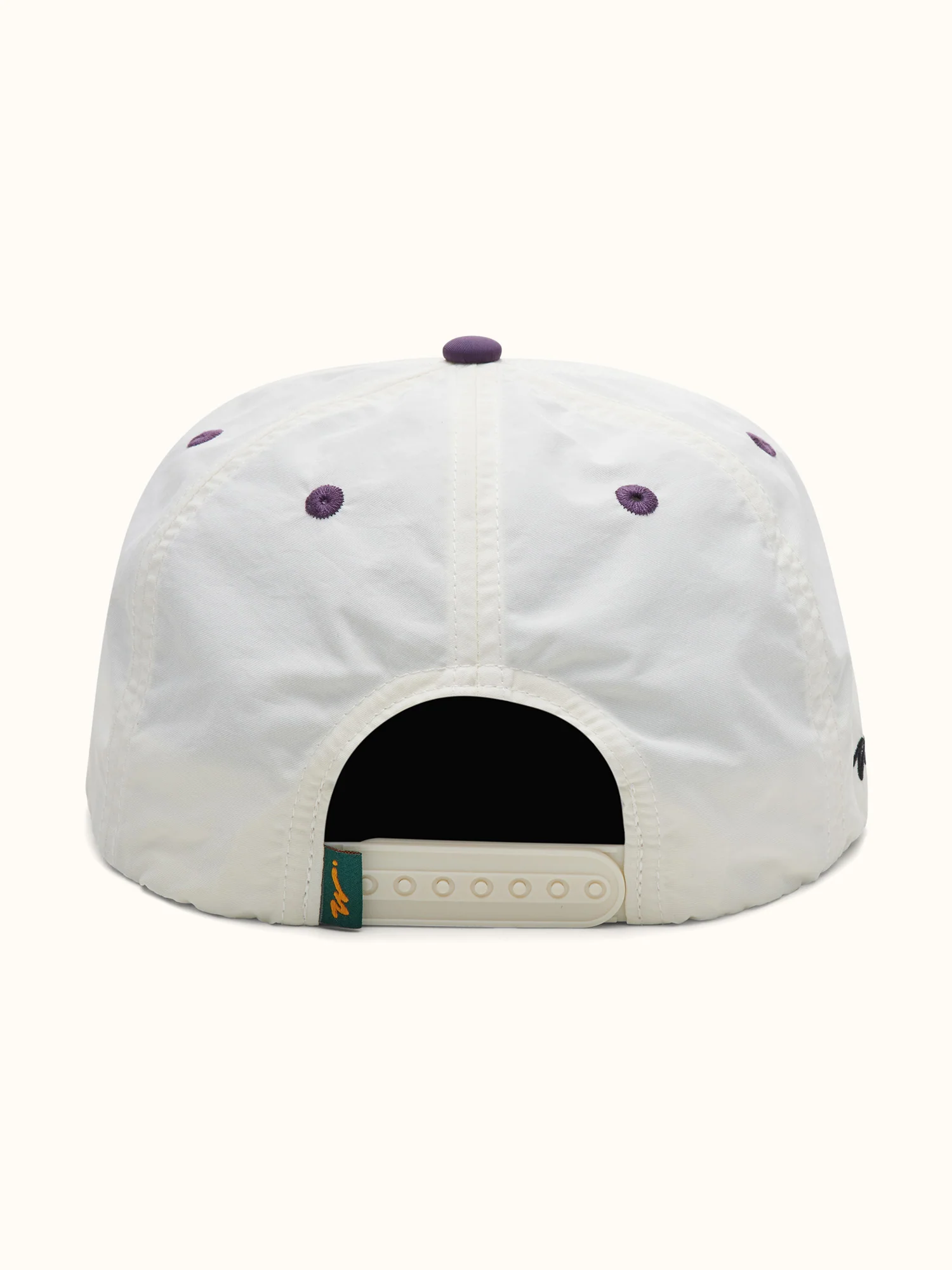 Kooka Nylon Cap Cream / Plum - Image 4