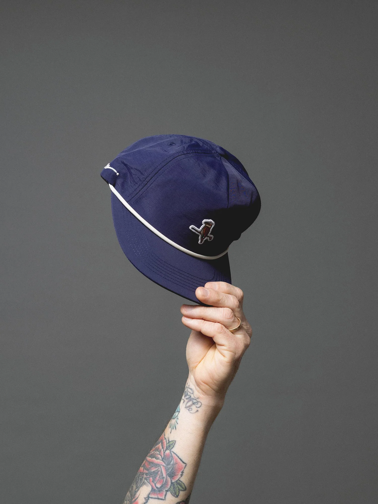 Kooka Nylon Cap Navy - Image 12