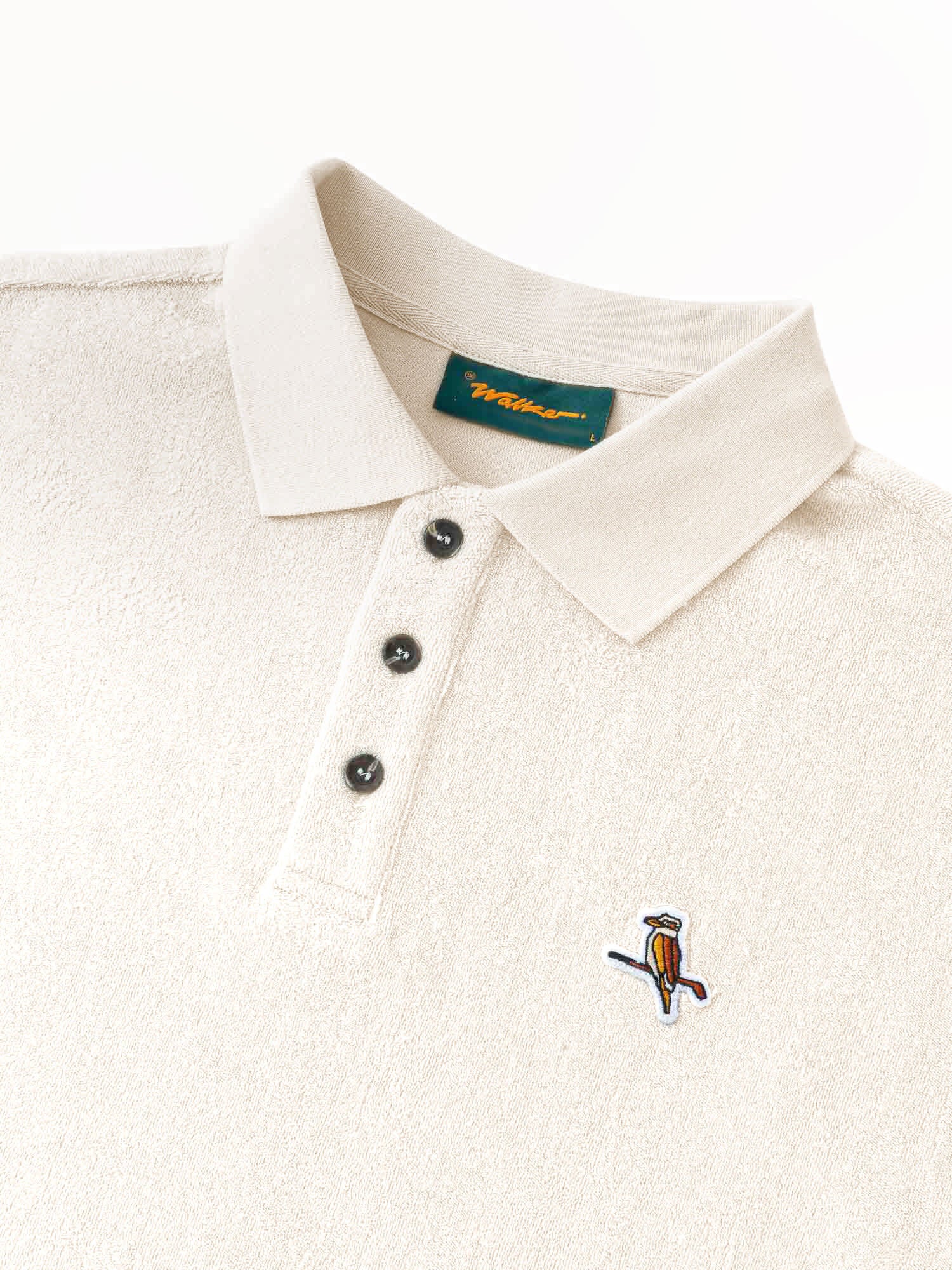 Kooka Terry Polo Cream - Image 3