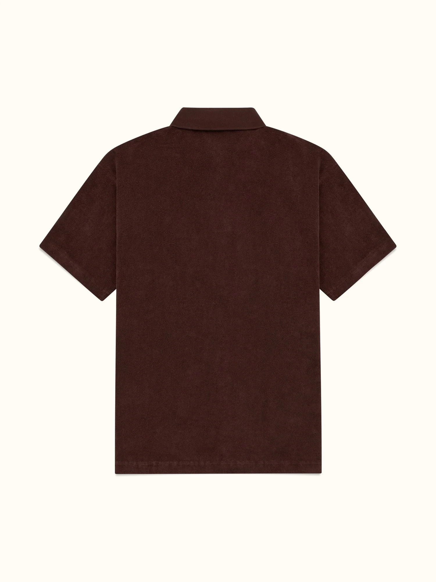 Kooka Terry Polo Deep Chocolate - Image 2