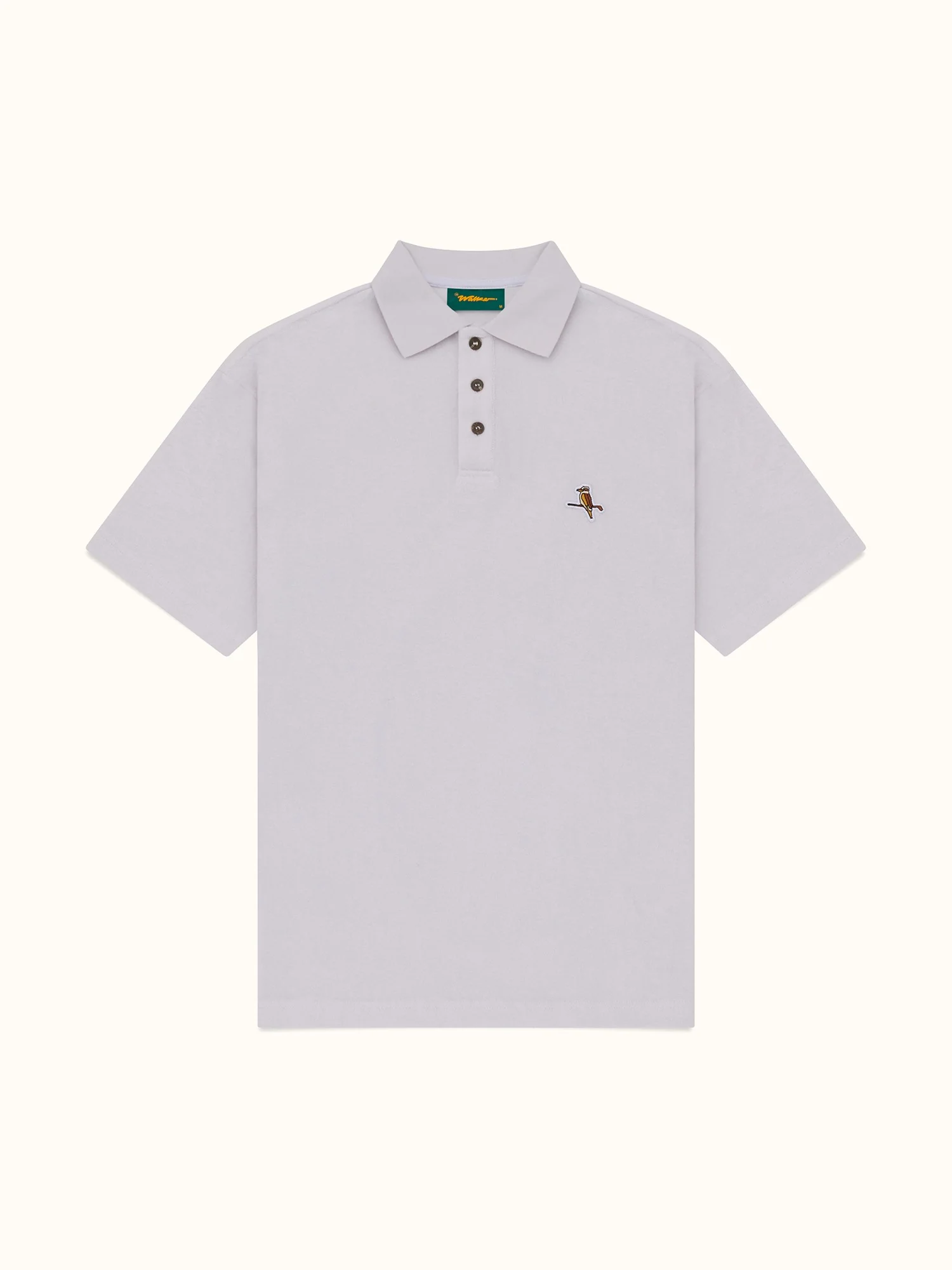 Kooka Terry Polo Deep Stone Grey