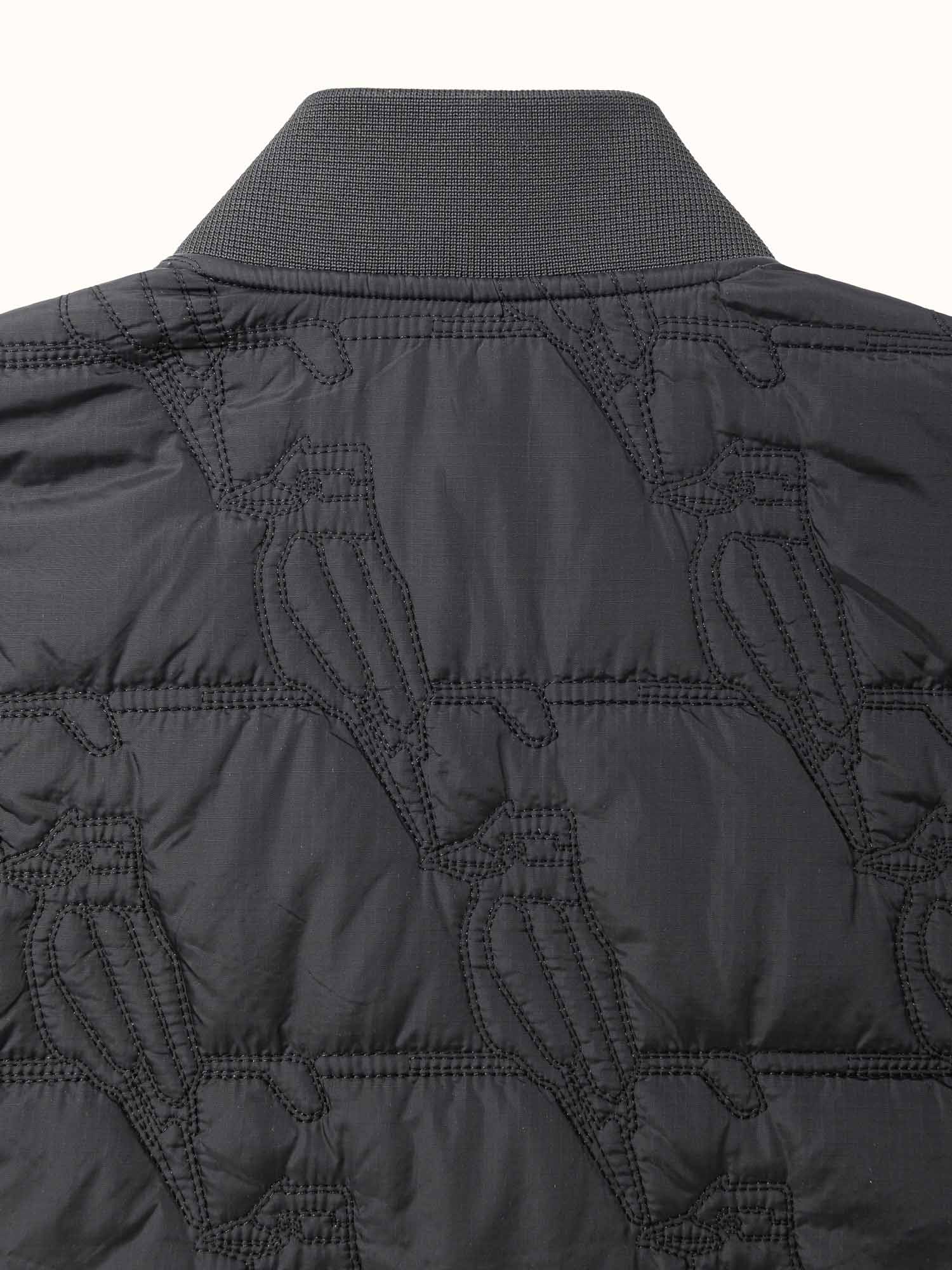 Kookaburra Quilted Vest Black - Image 11