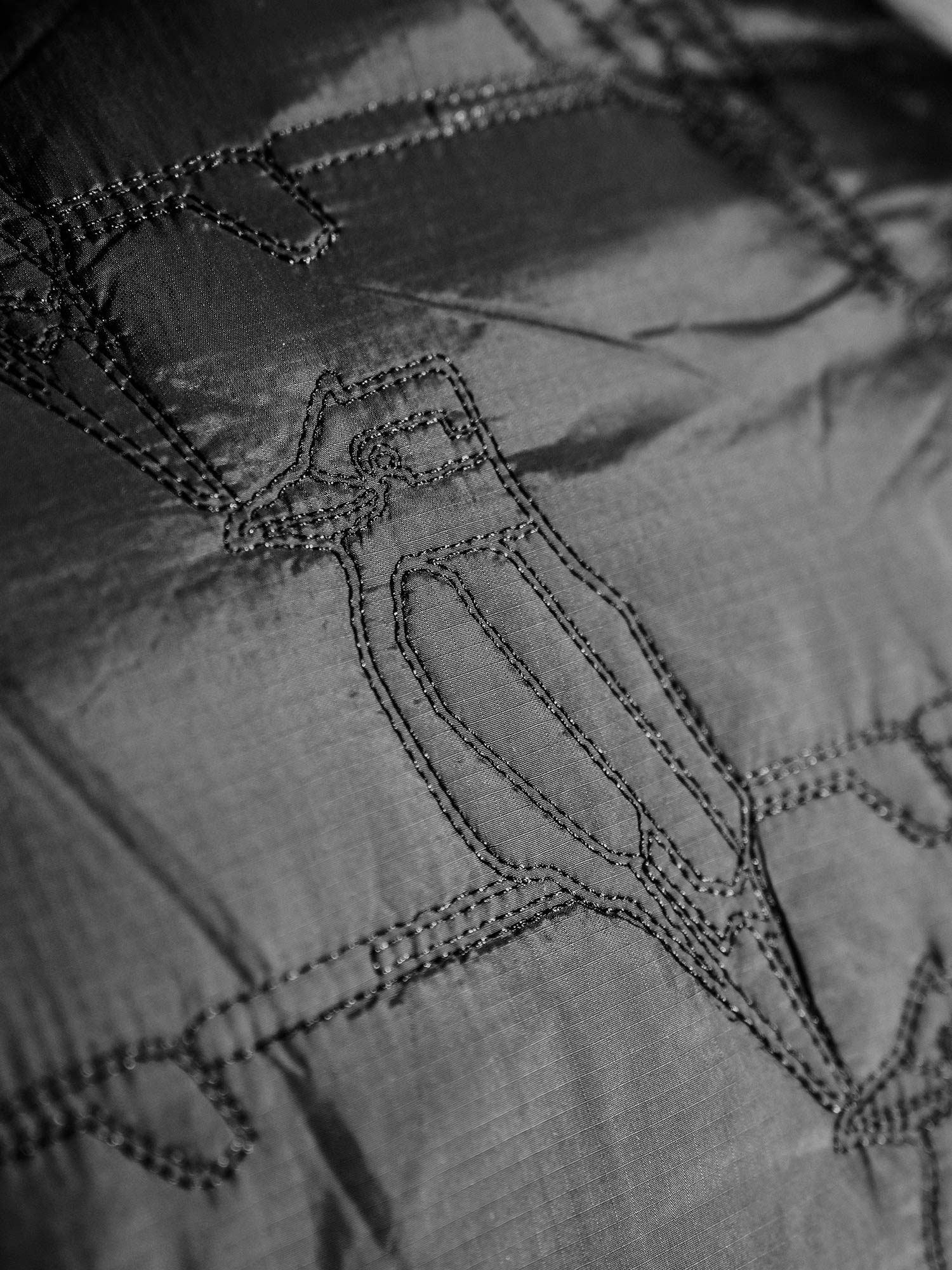 Kookaburra Quilted Vest Black - Image 4