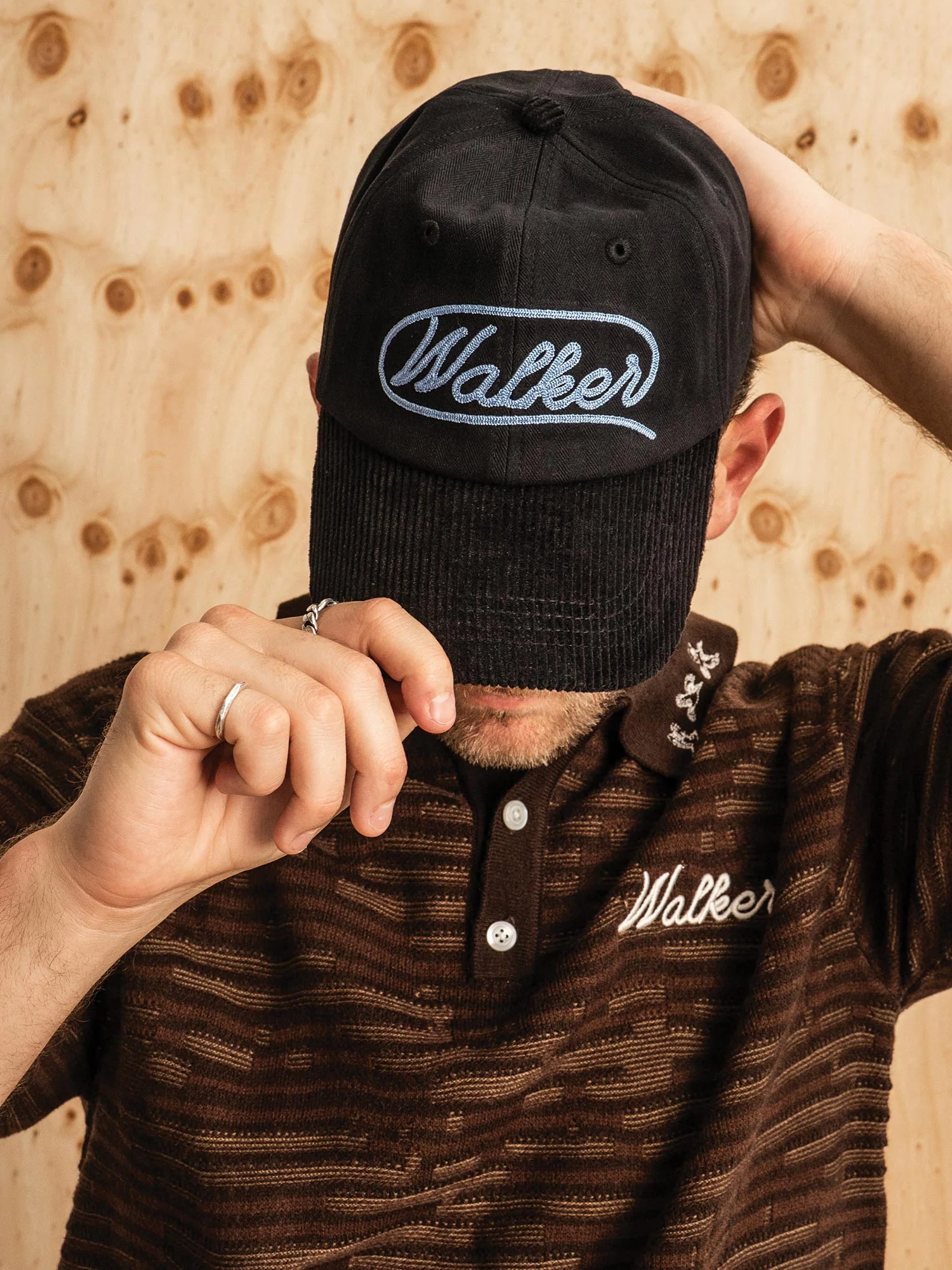 Lasso 6-Panel Cap Coal Black - Image 4
