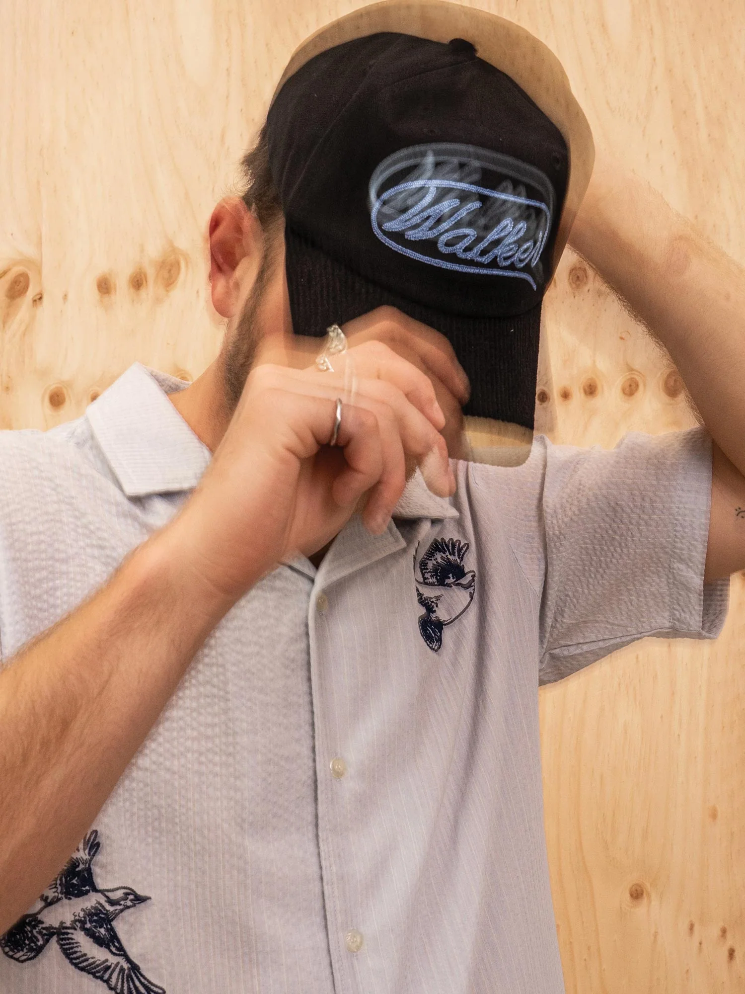 Lasso 6-Panel Cap Coal Black - Image 7