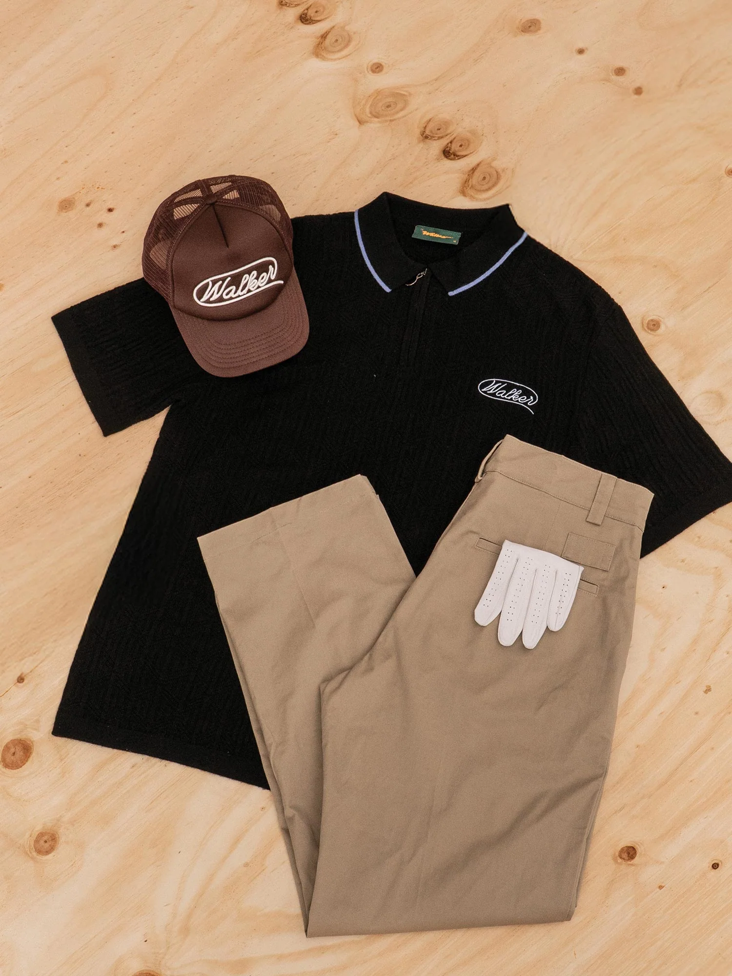 Lasso Knit Polo Black - Image 7