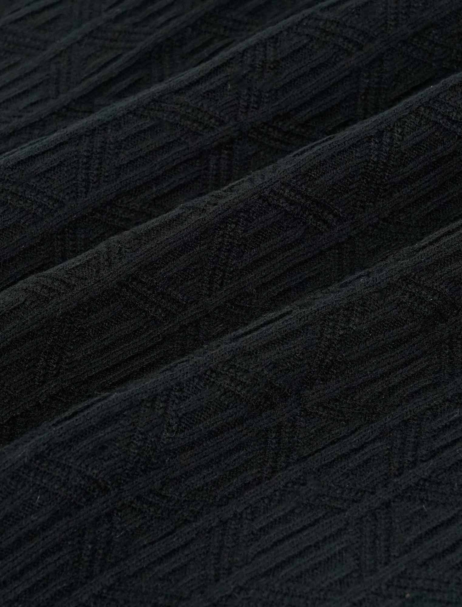 Lasso Knit Polo Black - Image 8