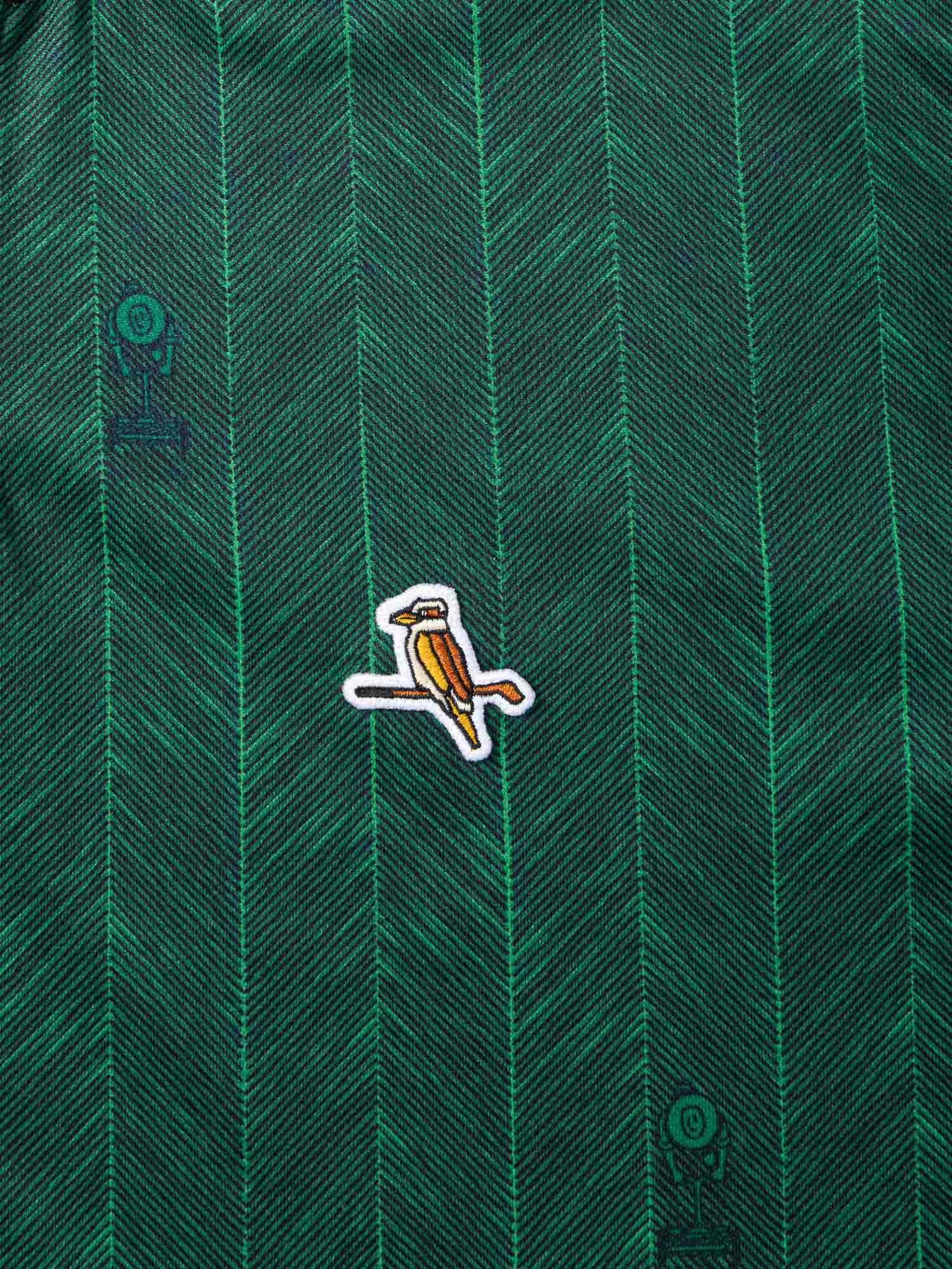 Lawn Stripe Blade Polo Forest - Image 7