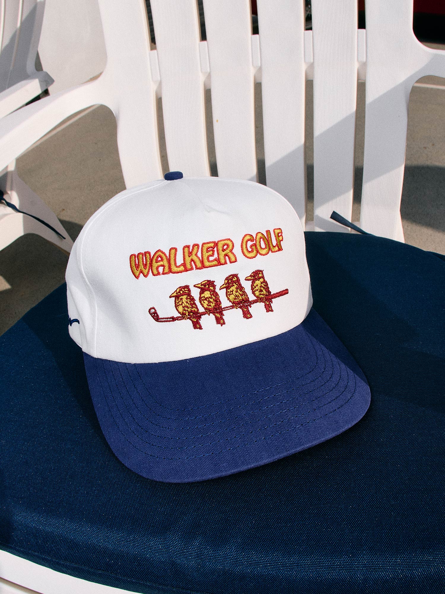 On Watch Cap White / Navy - Image 5