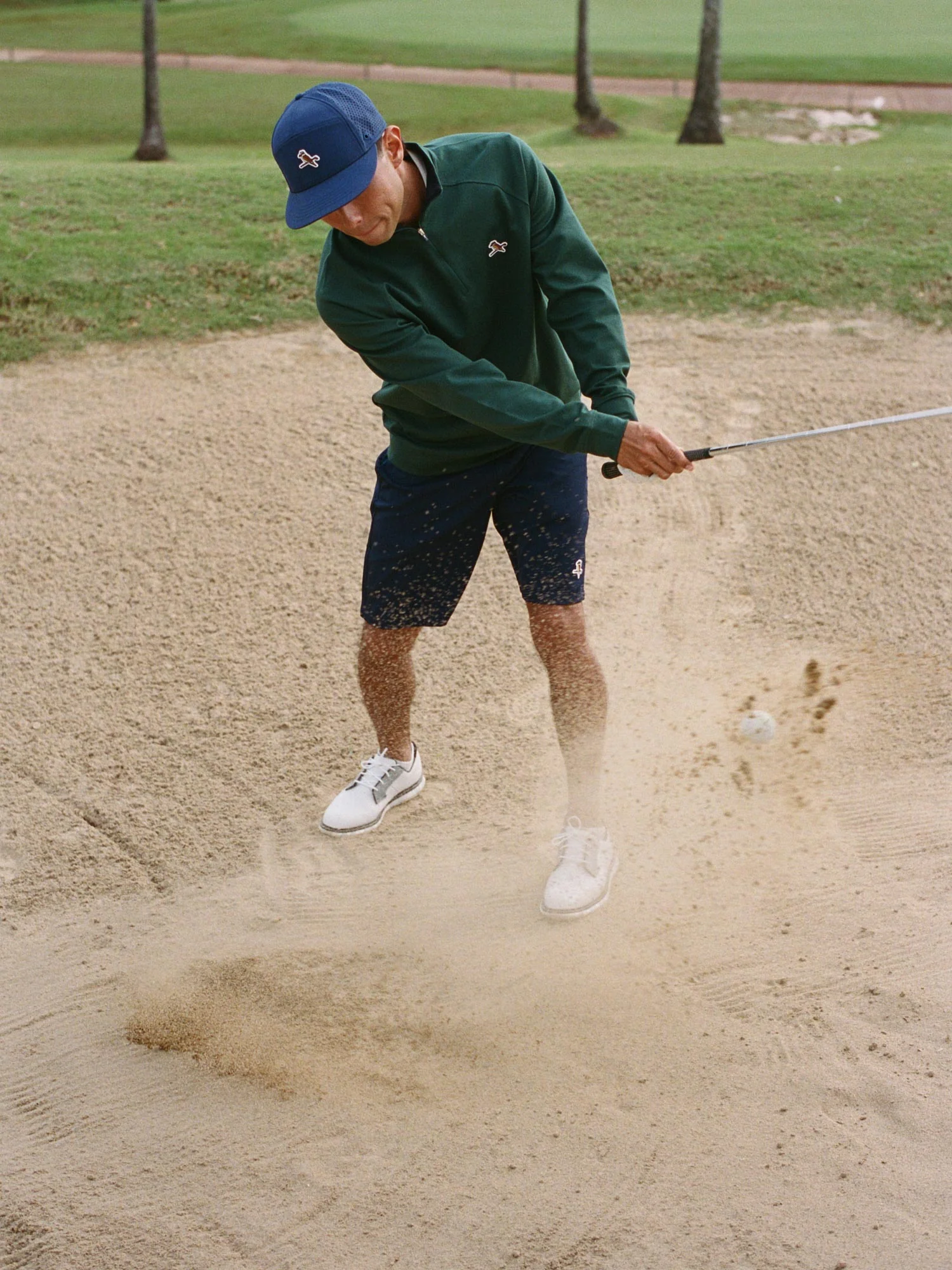 Par-Tec Quarter Zip Fleece Forest - Image 6