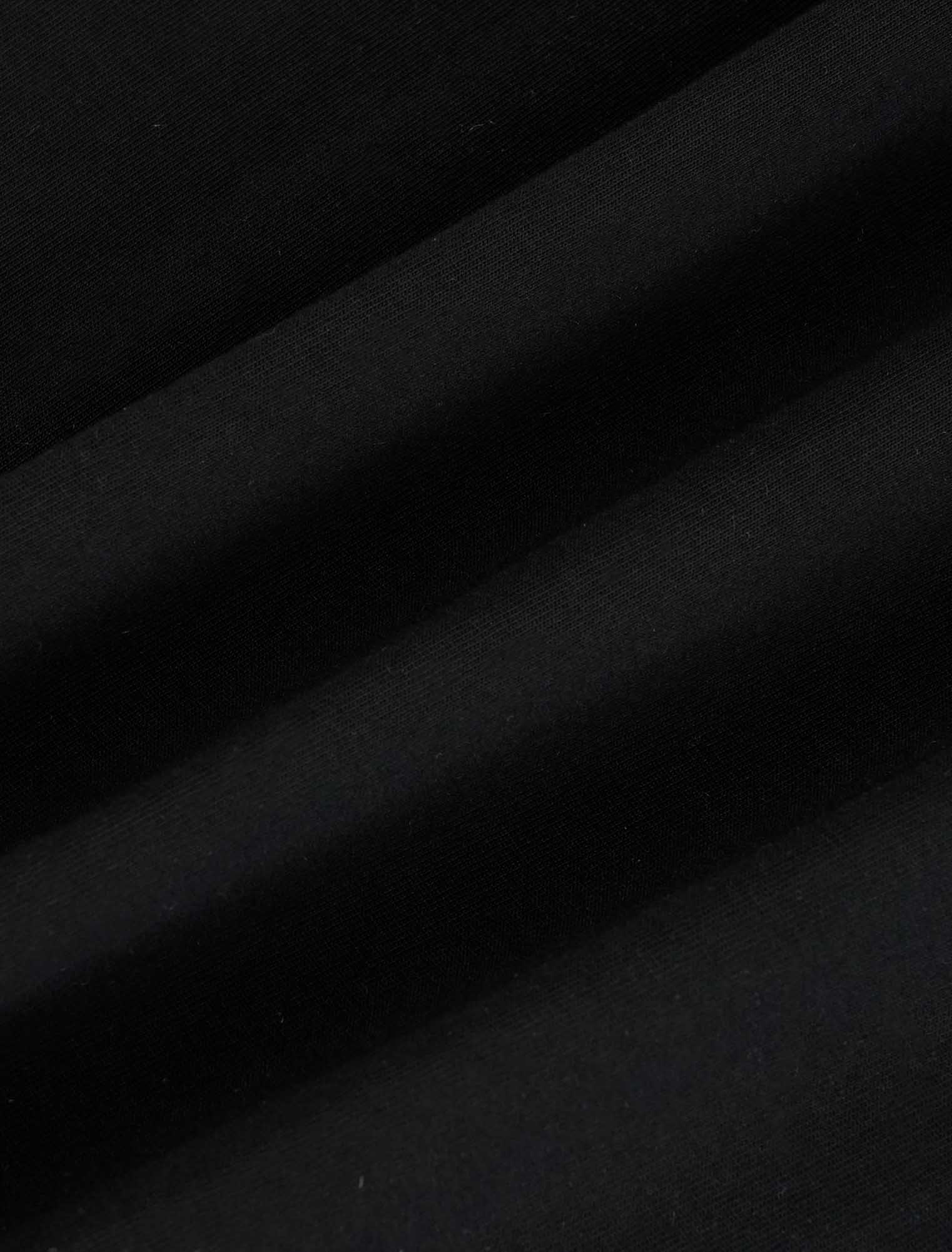 Post Round T-Shirt Black - Image 6