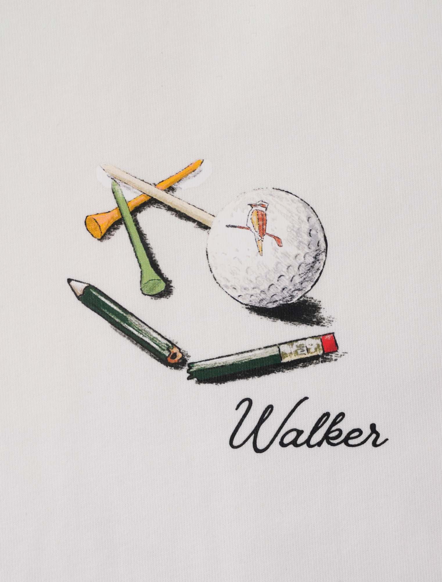Post Round T-Shirt White - Image 6