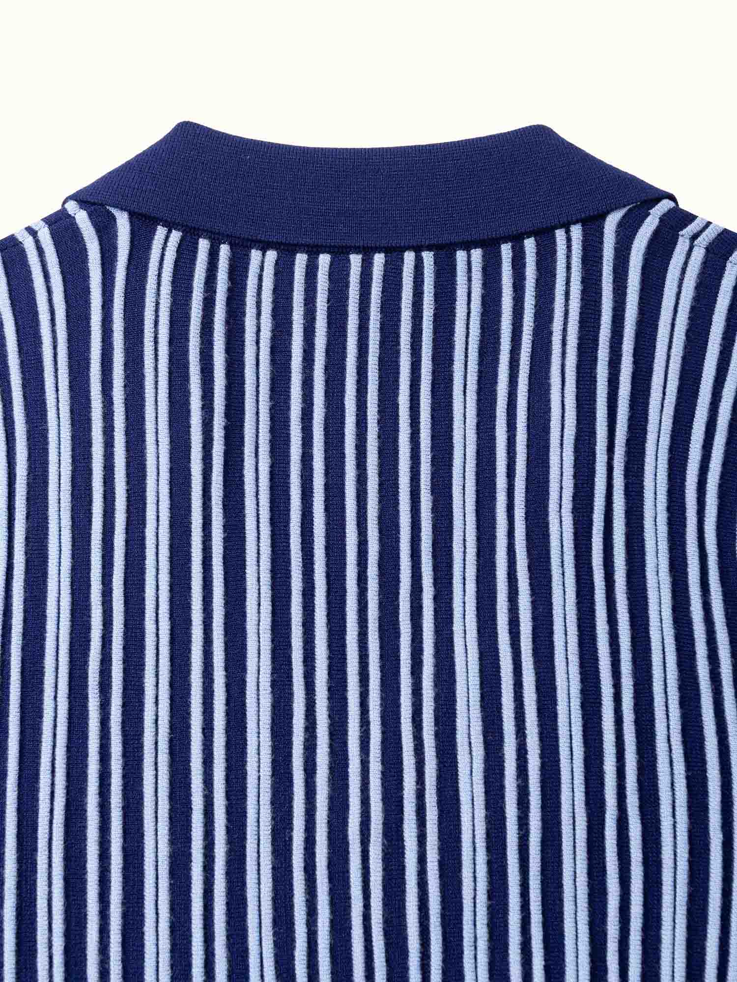 Womens Riviera Dress Navy - Image 7