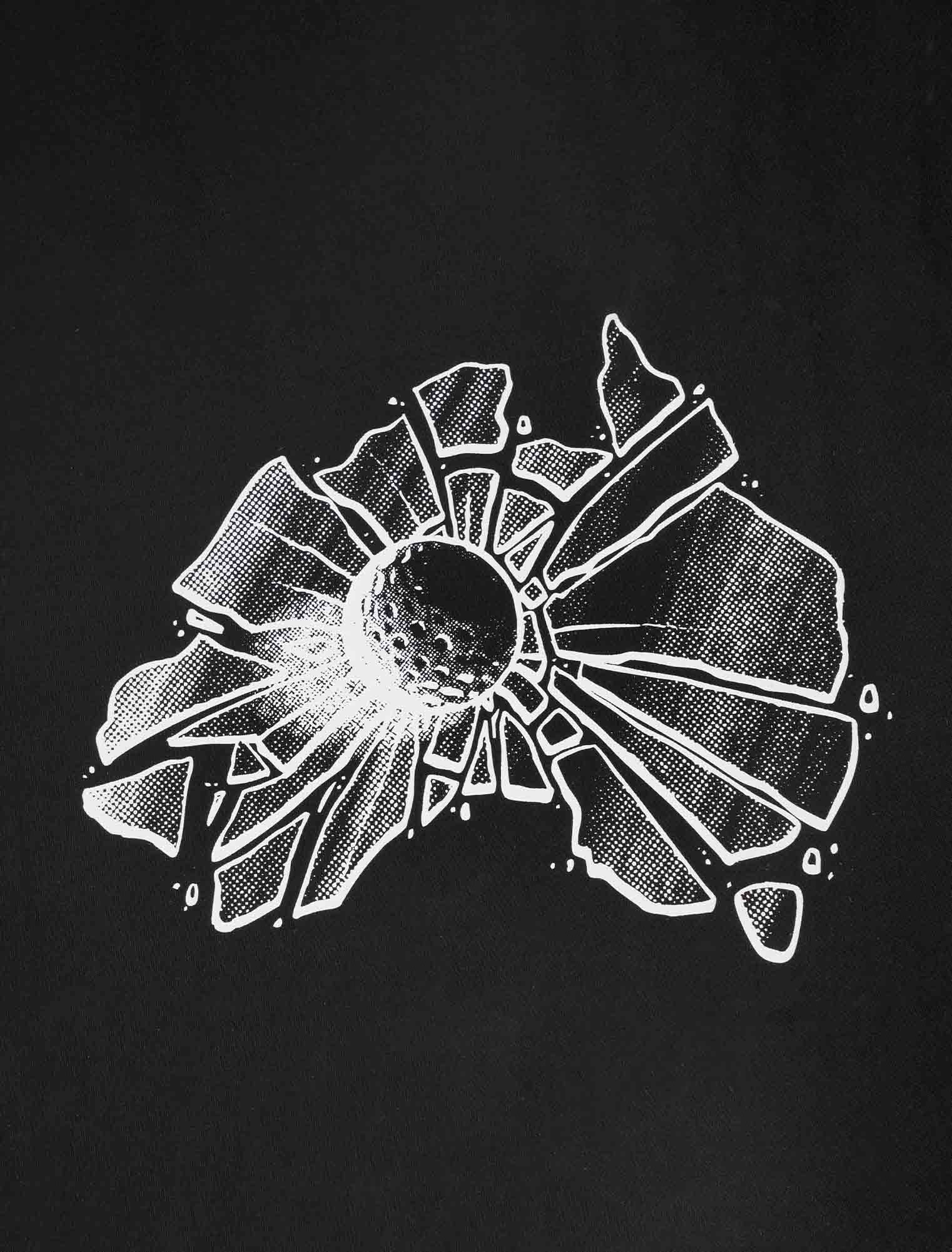 Shattered T-Shirt Black - Image 4