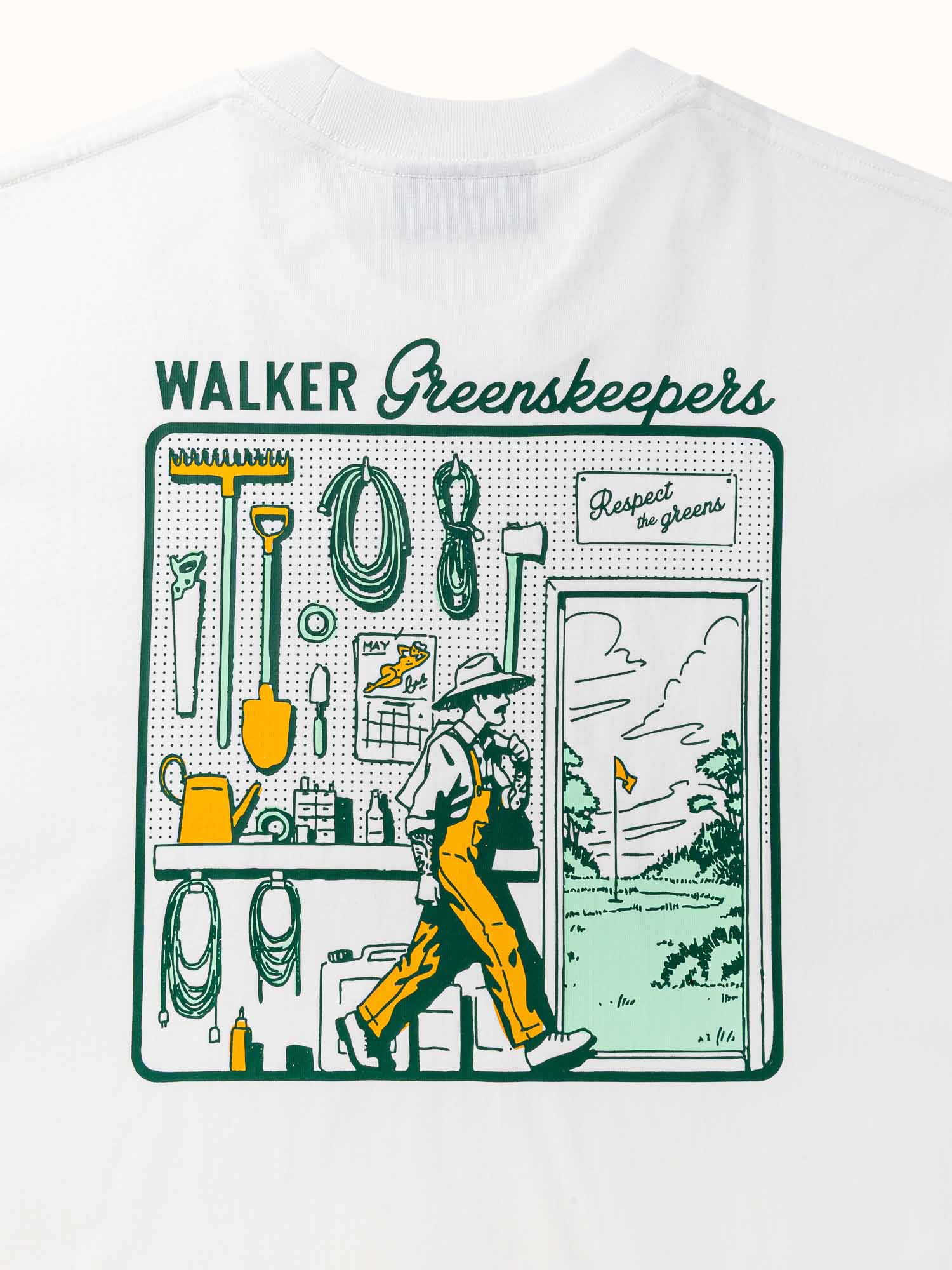 Tool Shed T-Shirt White - Image 5