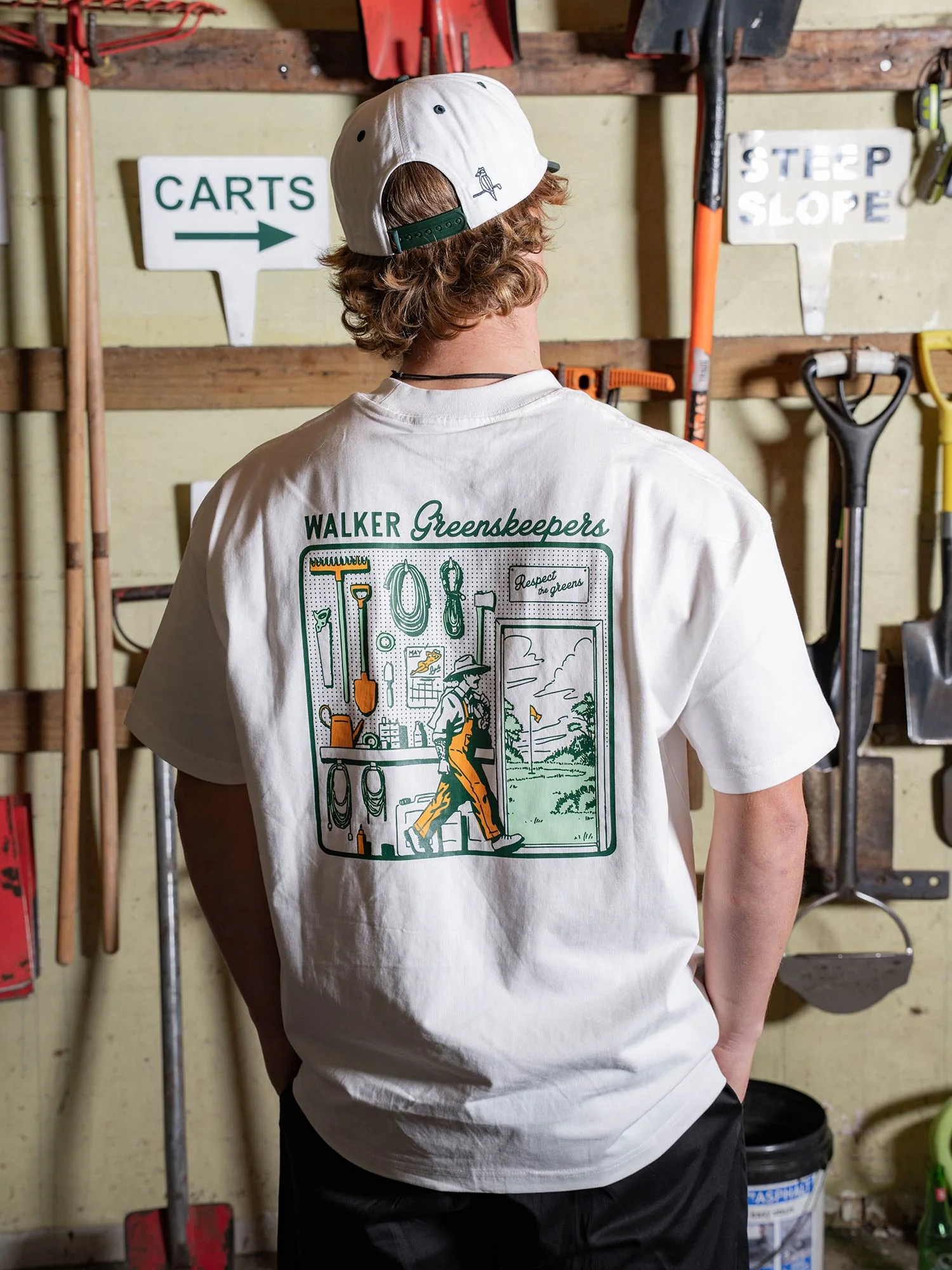 Tool Shed T-Shirt White - Image 6