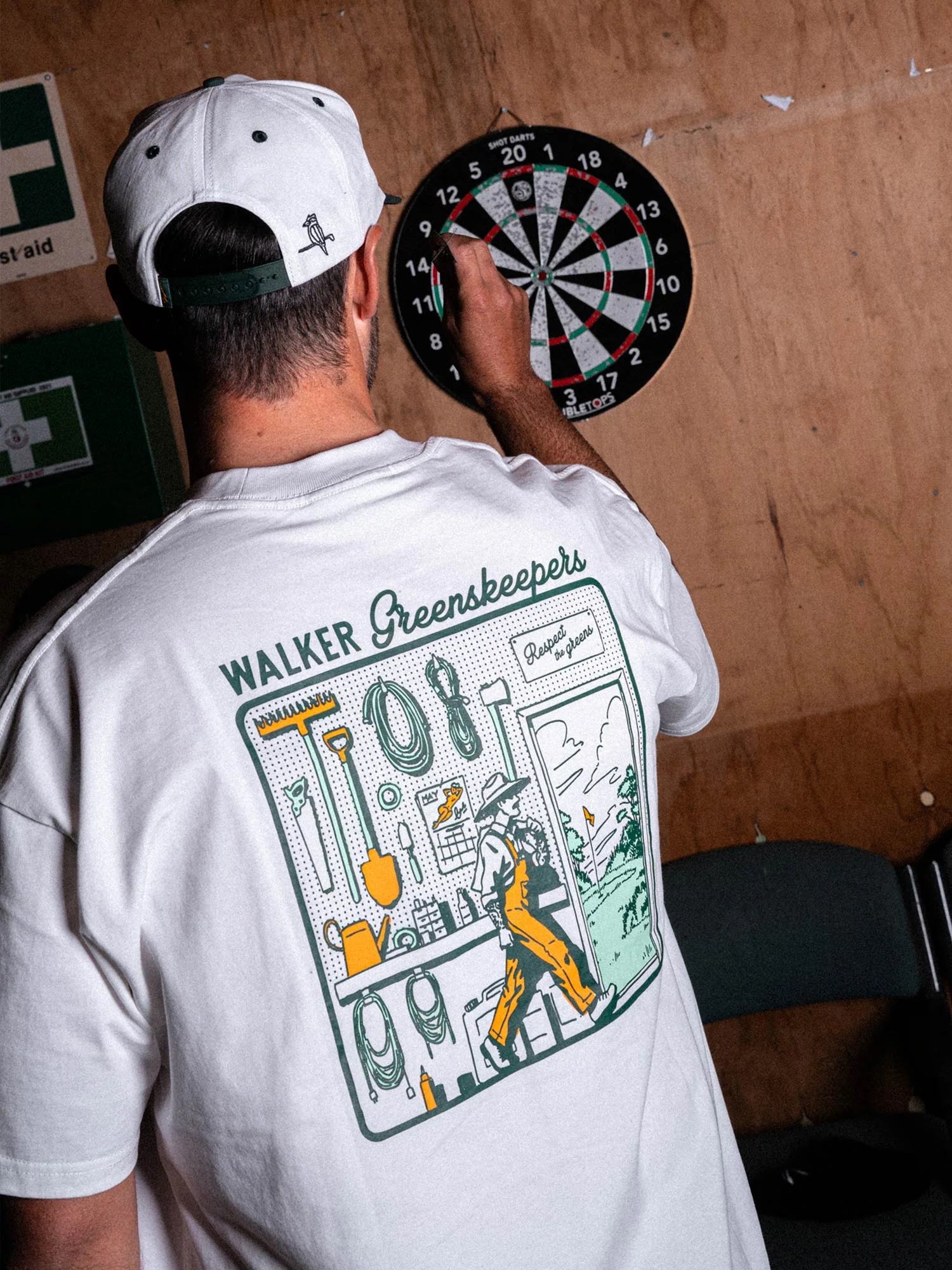 Tool Shed T-Shirt White - Image 9