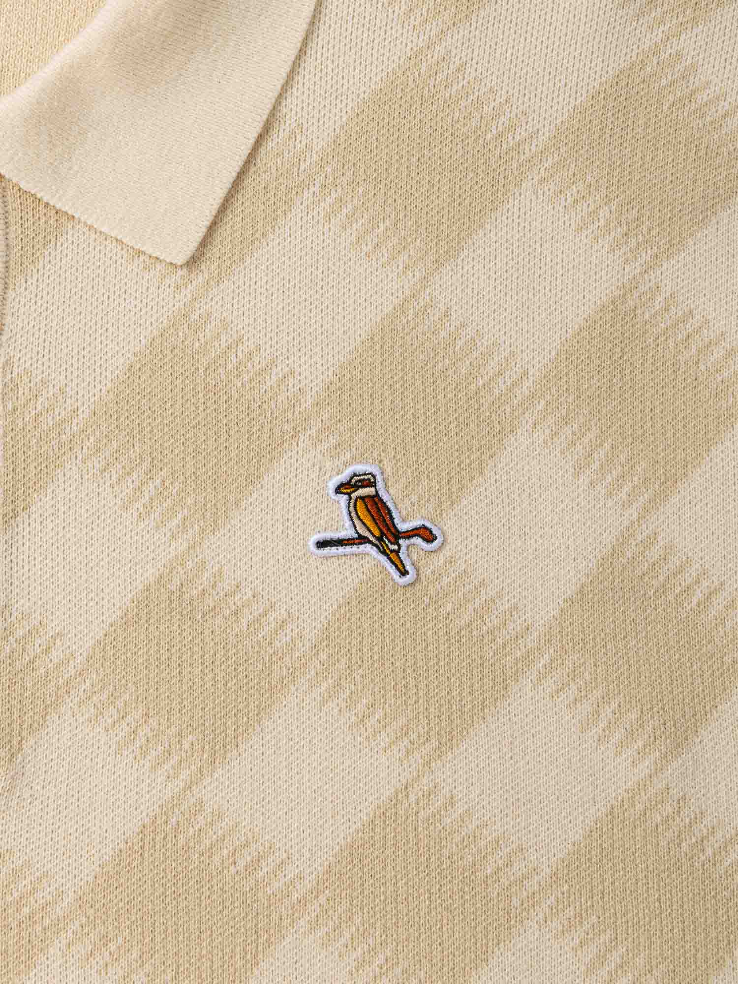 Gold Label Turncheck LS Polo Ivory - Image 9