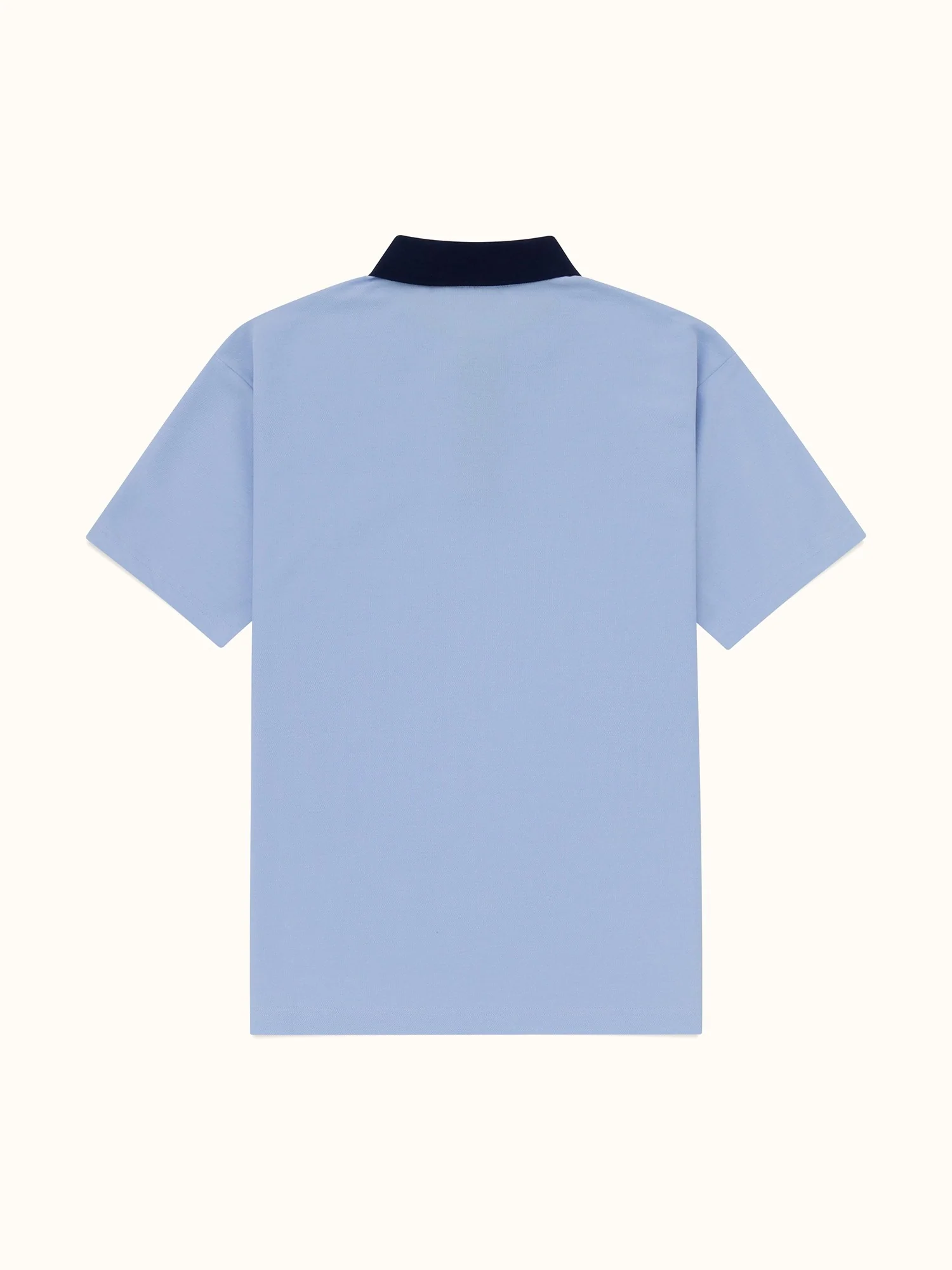 Two Tone Kooka Polo Sky / Navy - Image 2