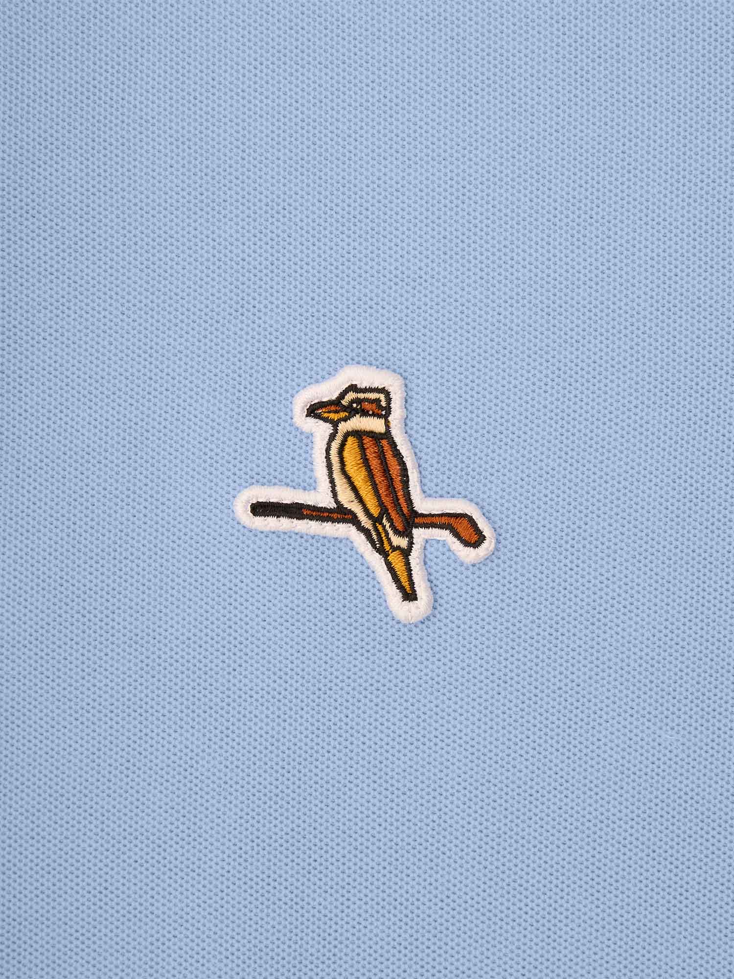 Two Tone Kooka Polo Sky / Navy - Image 4