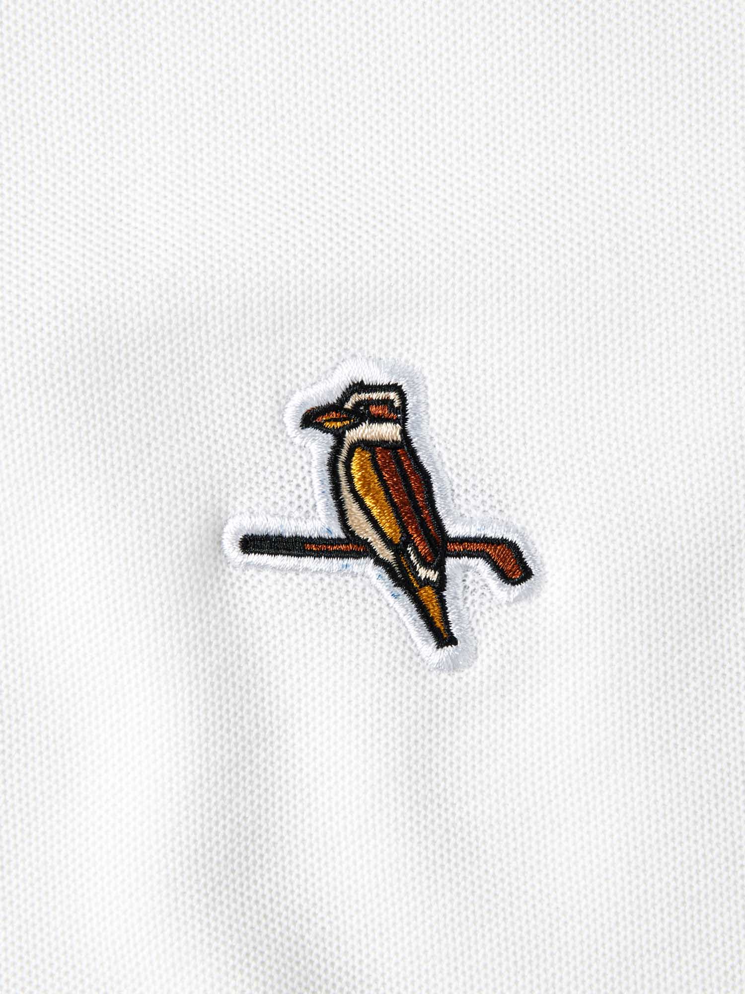 Two Tone Kooka Polo White / Green - Image 8