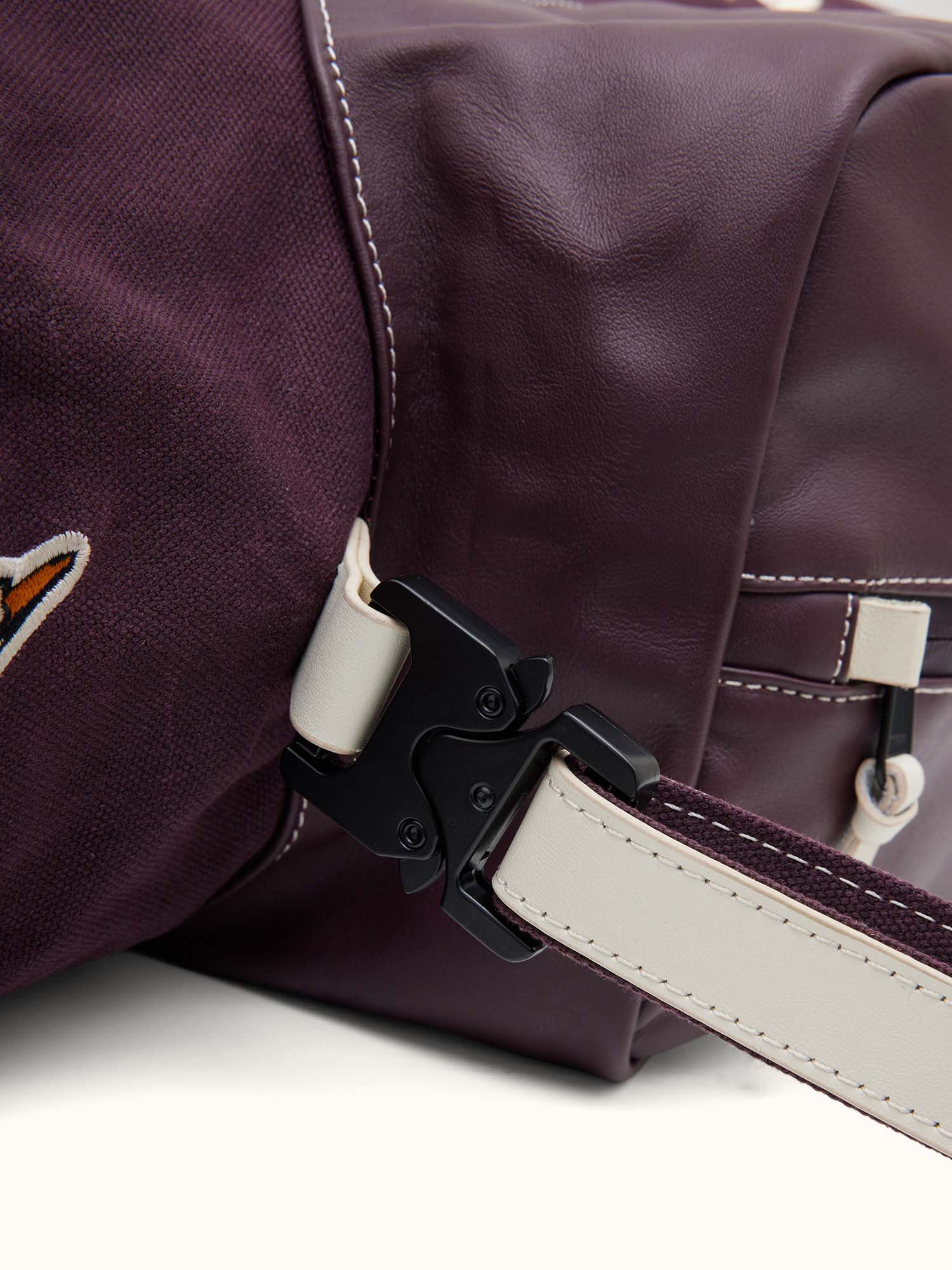 Walker X Hiroki Sunday Bag Merlot Waxed Canvas - Image 11