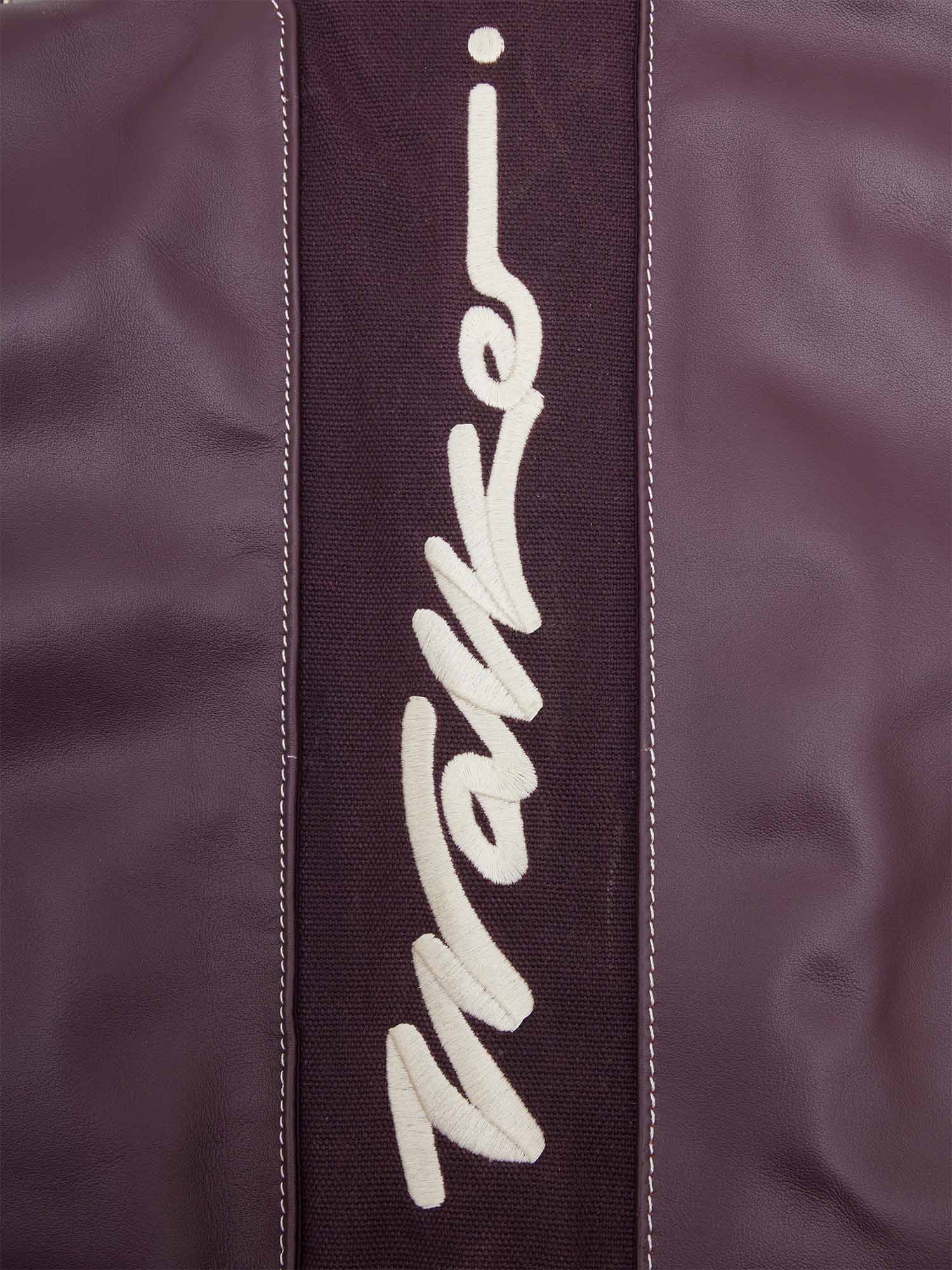 Walker X Hiroki Sunday Bag Merlot Waxed Canvas - Image 12