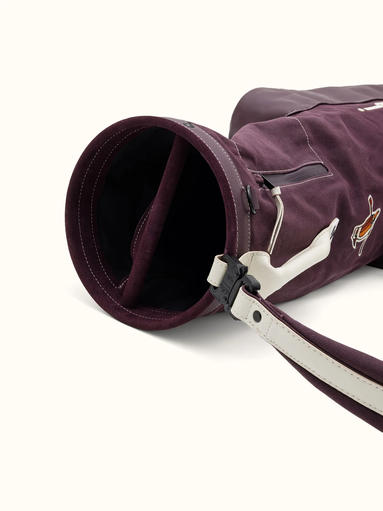 Walker X Hiroki Sunday Bag Merlot Waxed Canvas - Image 3