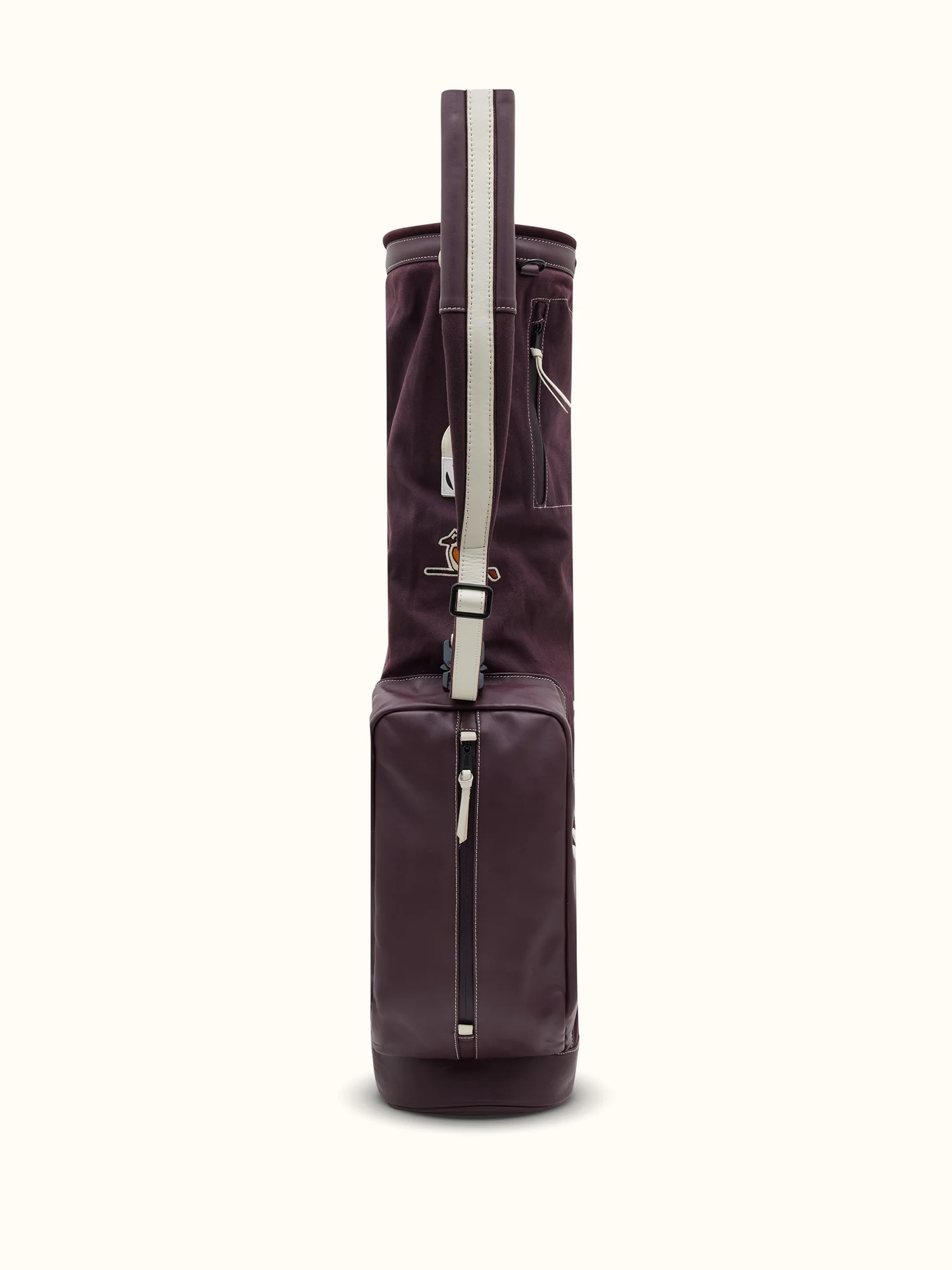 Walker X Hiroki Sunday Bag Merlot Waxed Canvas - Image 7