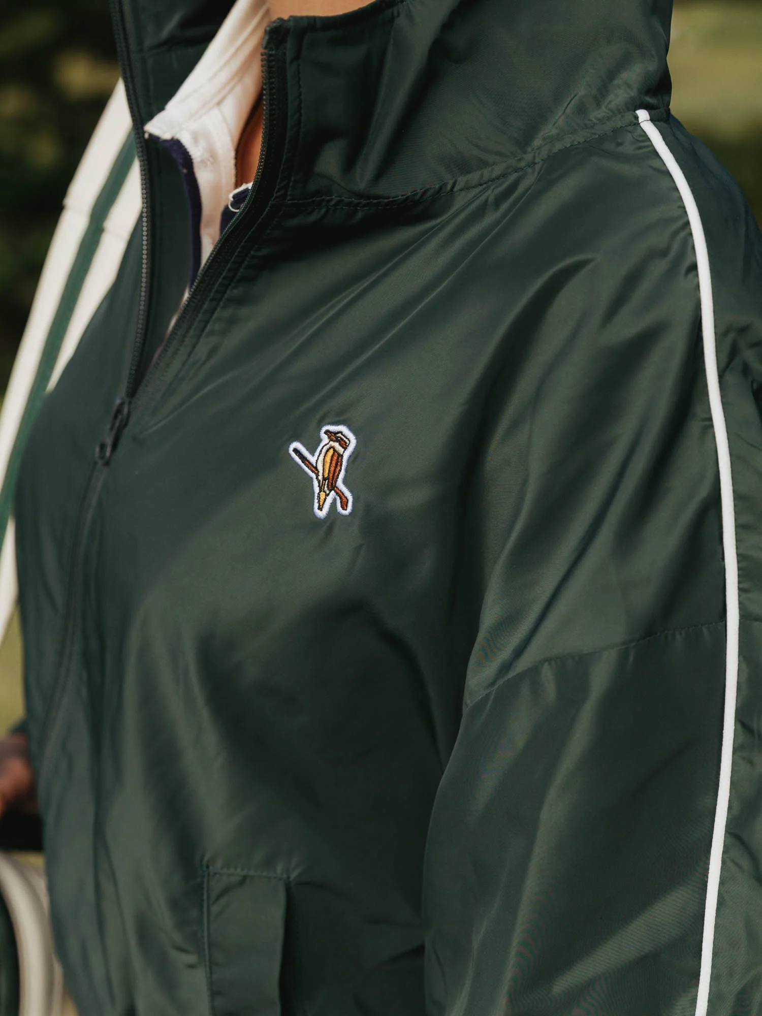Womens Breaker Jacket Forest - Image 4