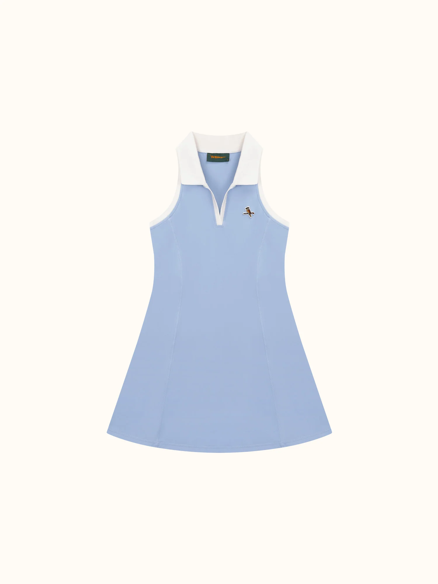 Womens Fairway Dress Powder / White