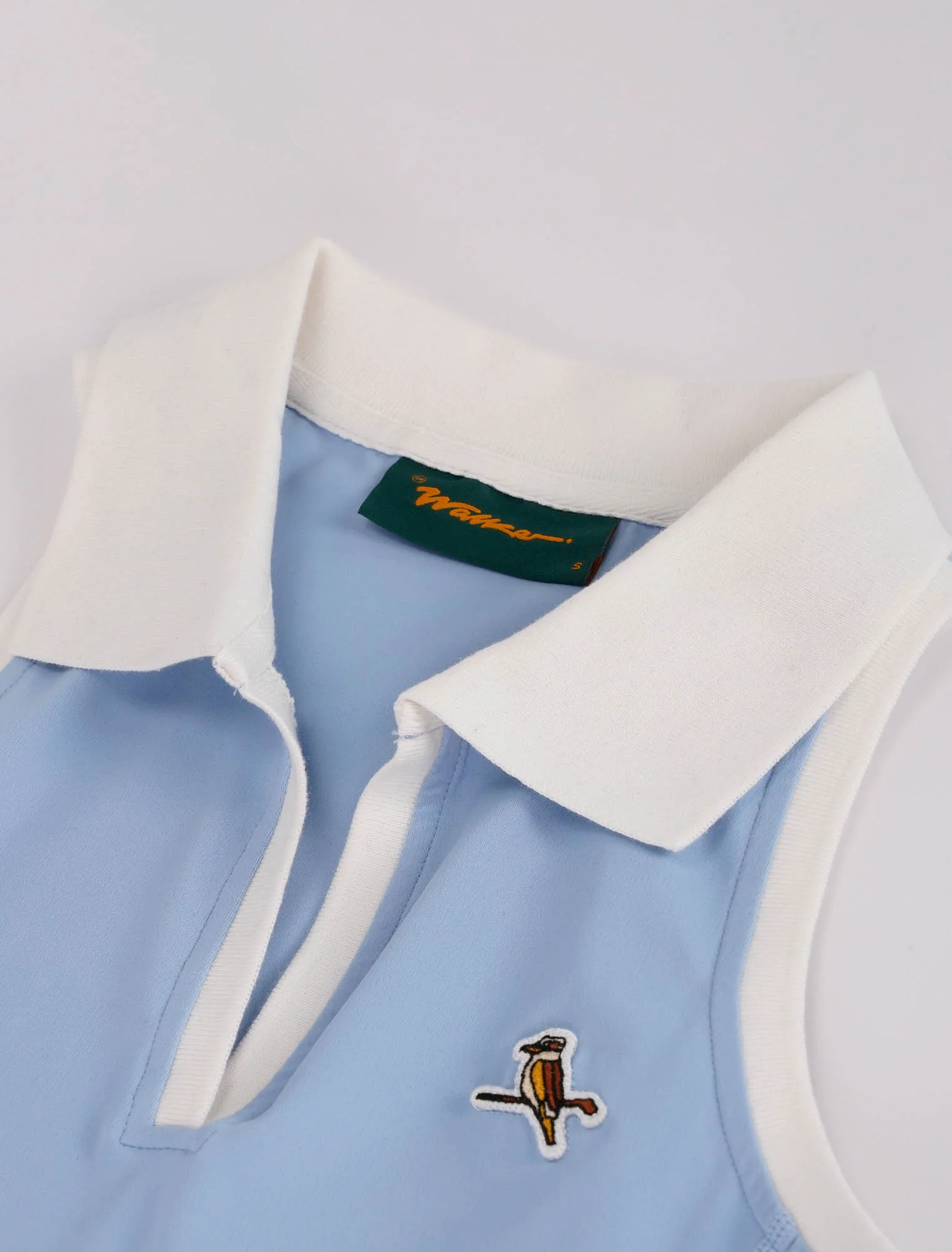 Womens Fairway Dress Powder / White - Image 4