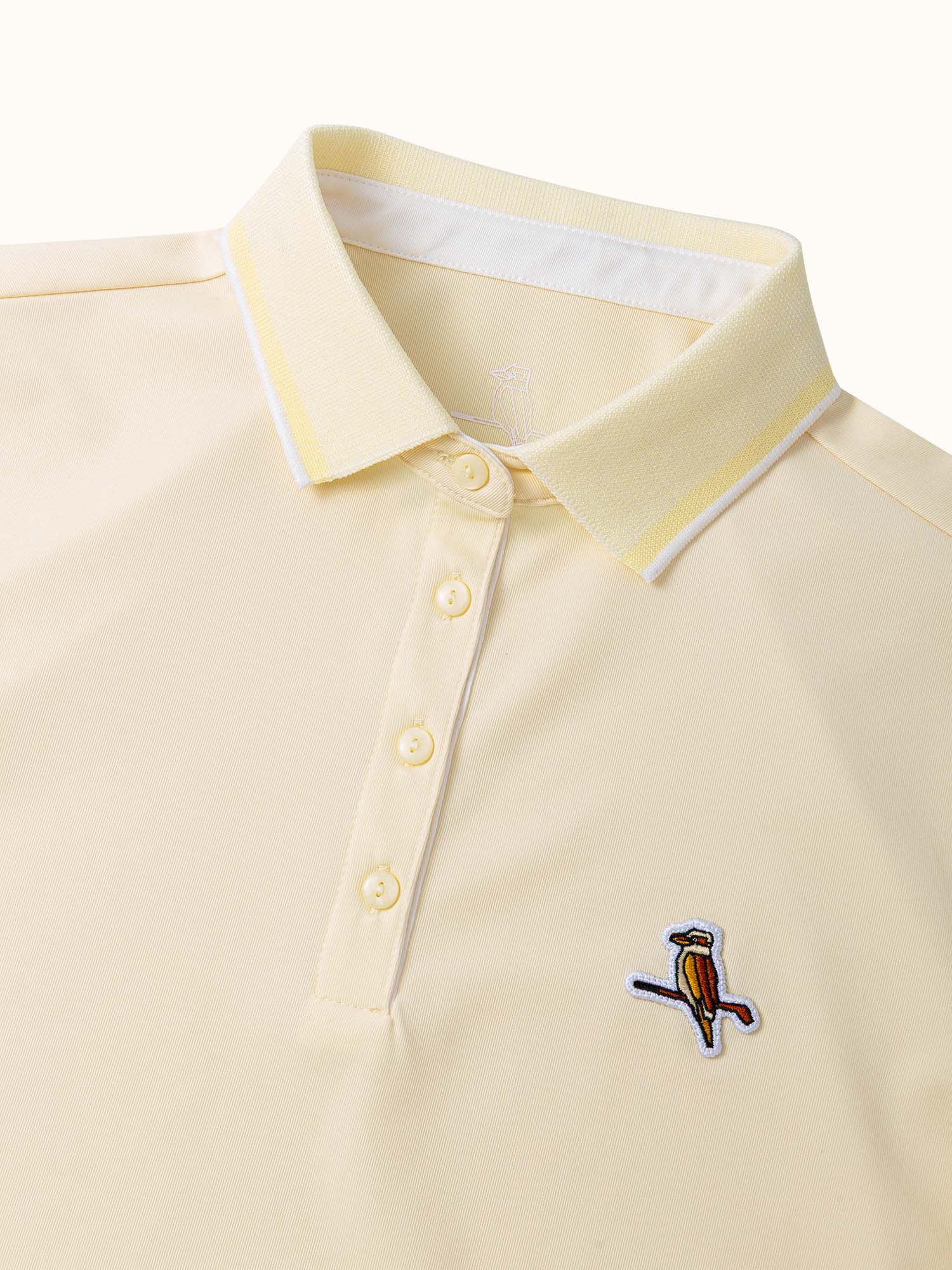 Womens Kooka Performance Polo Butter - Image 3
