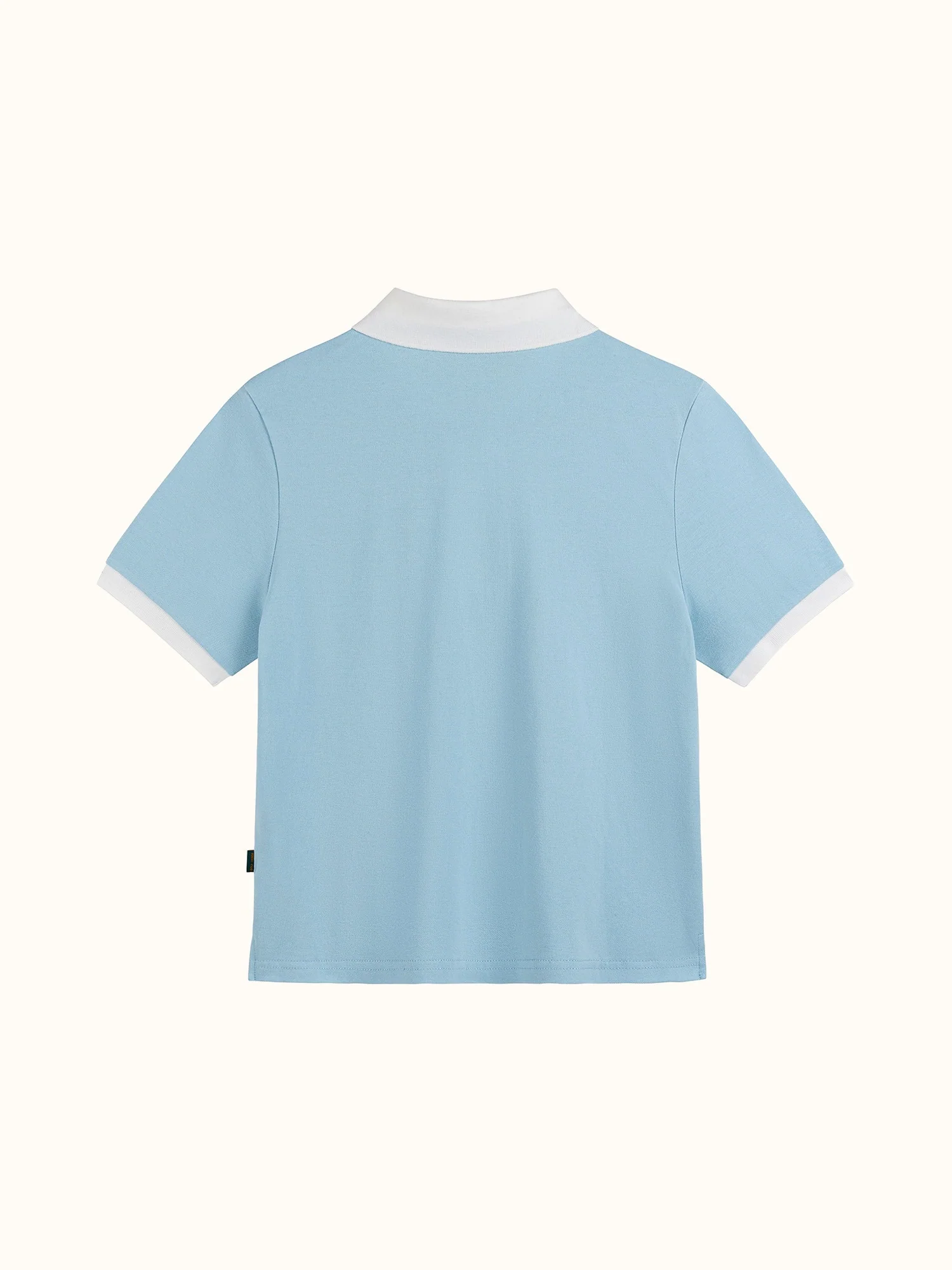 Womens Kooka Polo Powder / White - Image 5