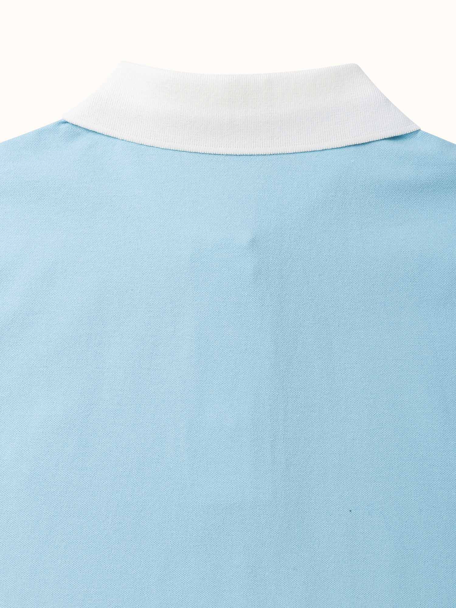 Womens Kooka Polo Powder / White - Image 6