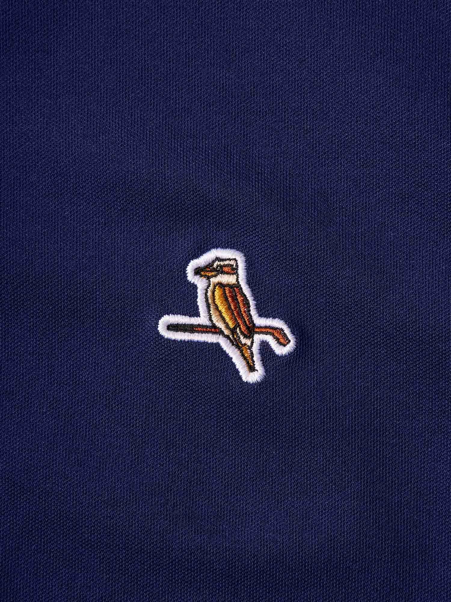 Womens Kooka Polo Navy - Image 6