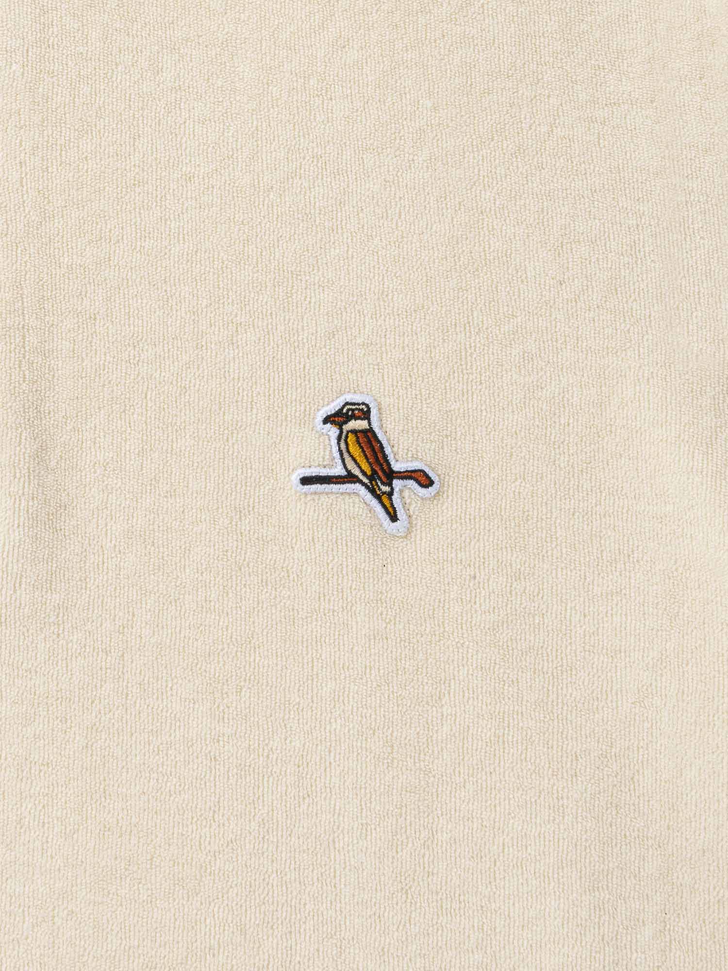 Womens Kooka Terry Polo Vintage White - Image 7