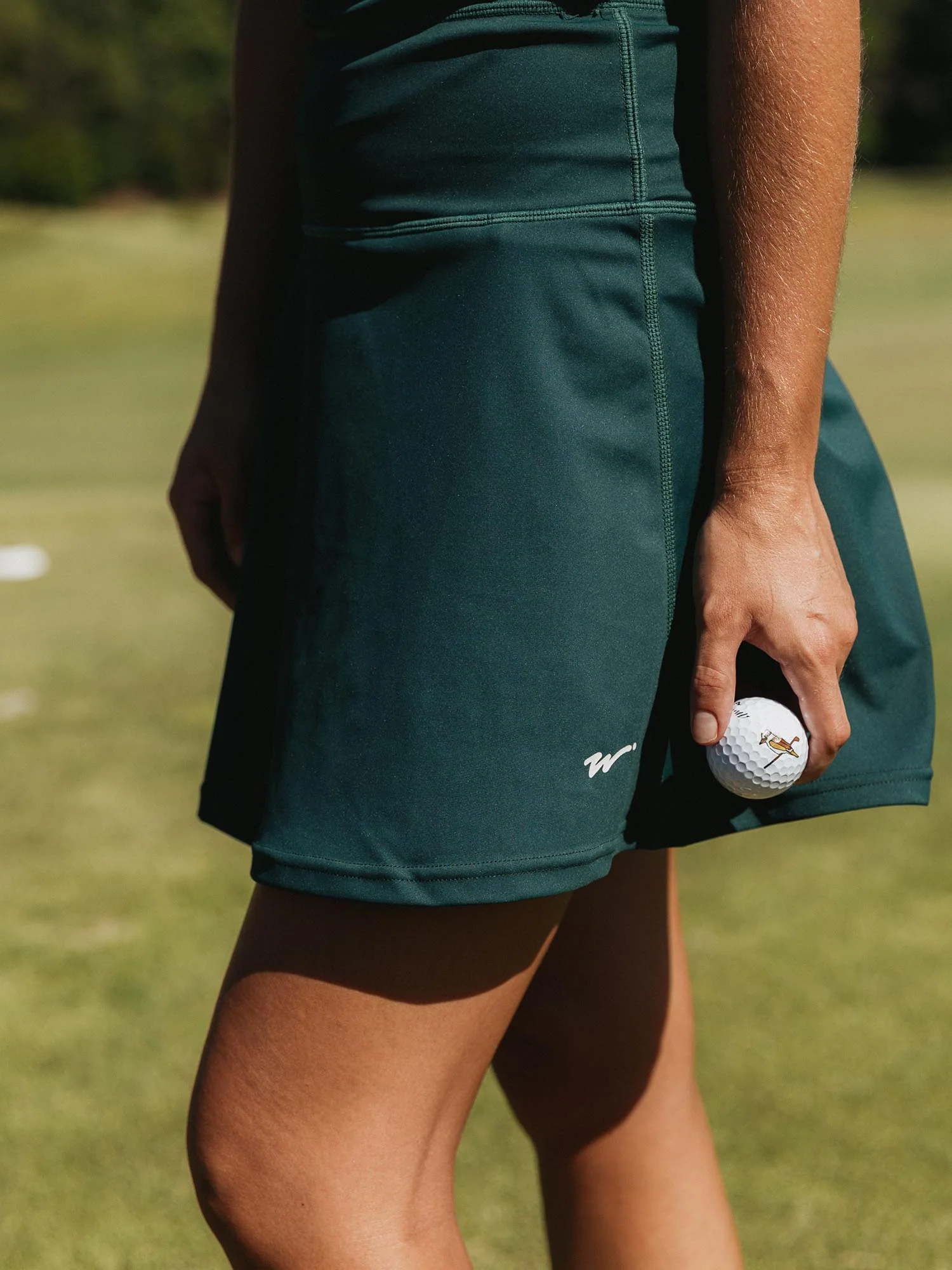 Womens Par-Tec Skort Forest - Image 3
