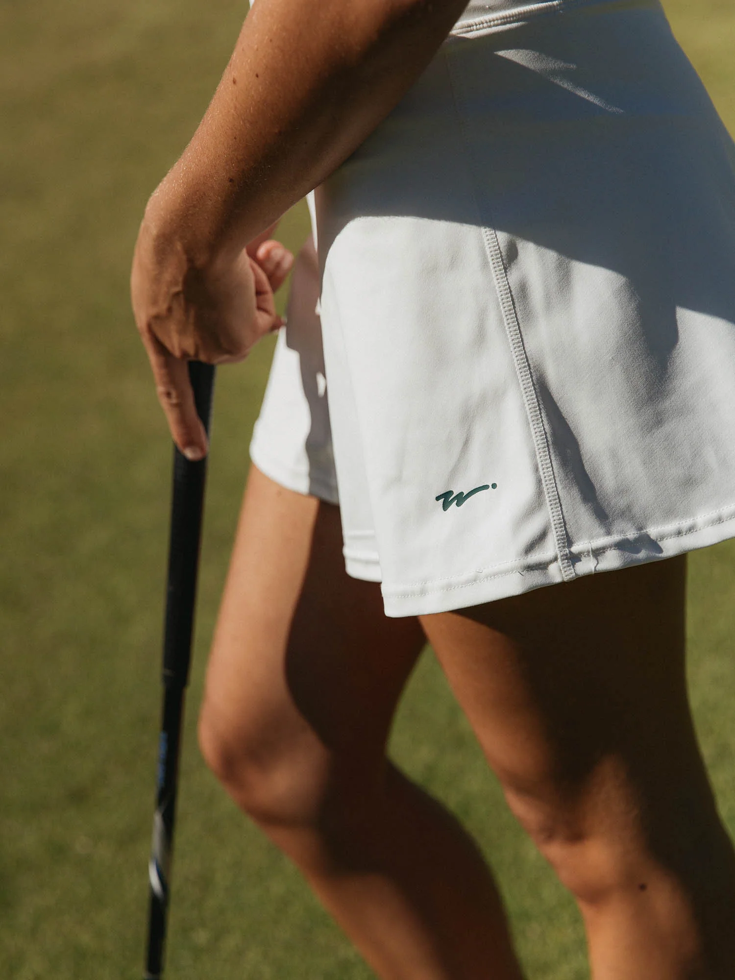 Womens Par-Tec Skort White - Image 8